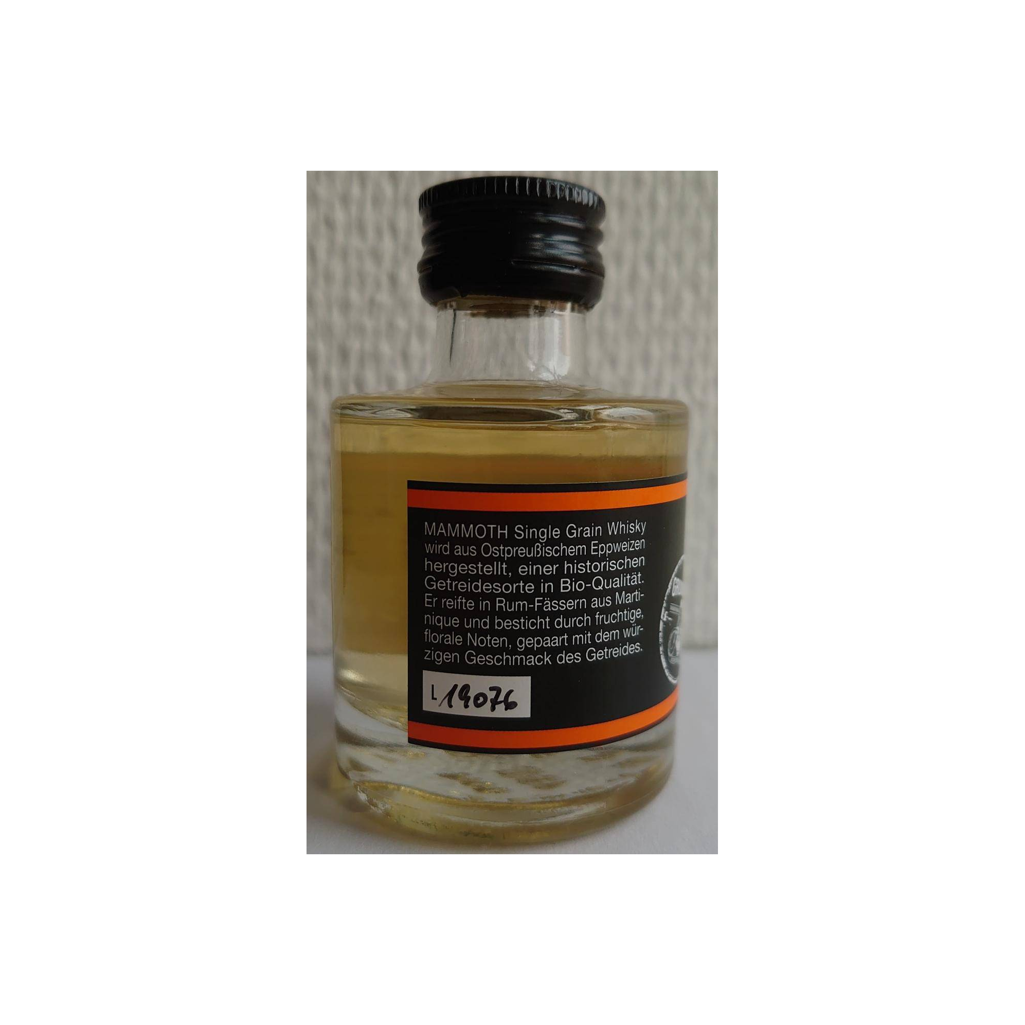Grumsiner Mammoth - Single Grain Whisky 3