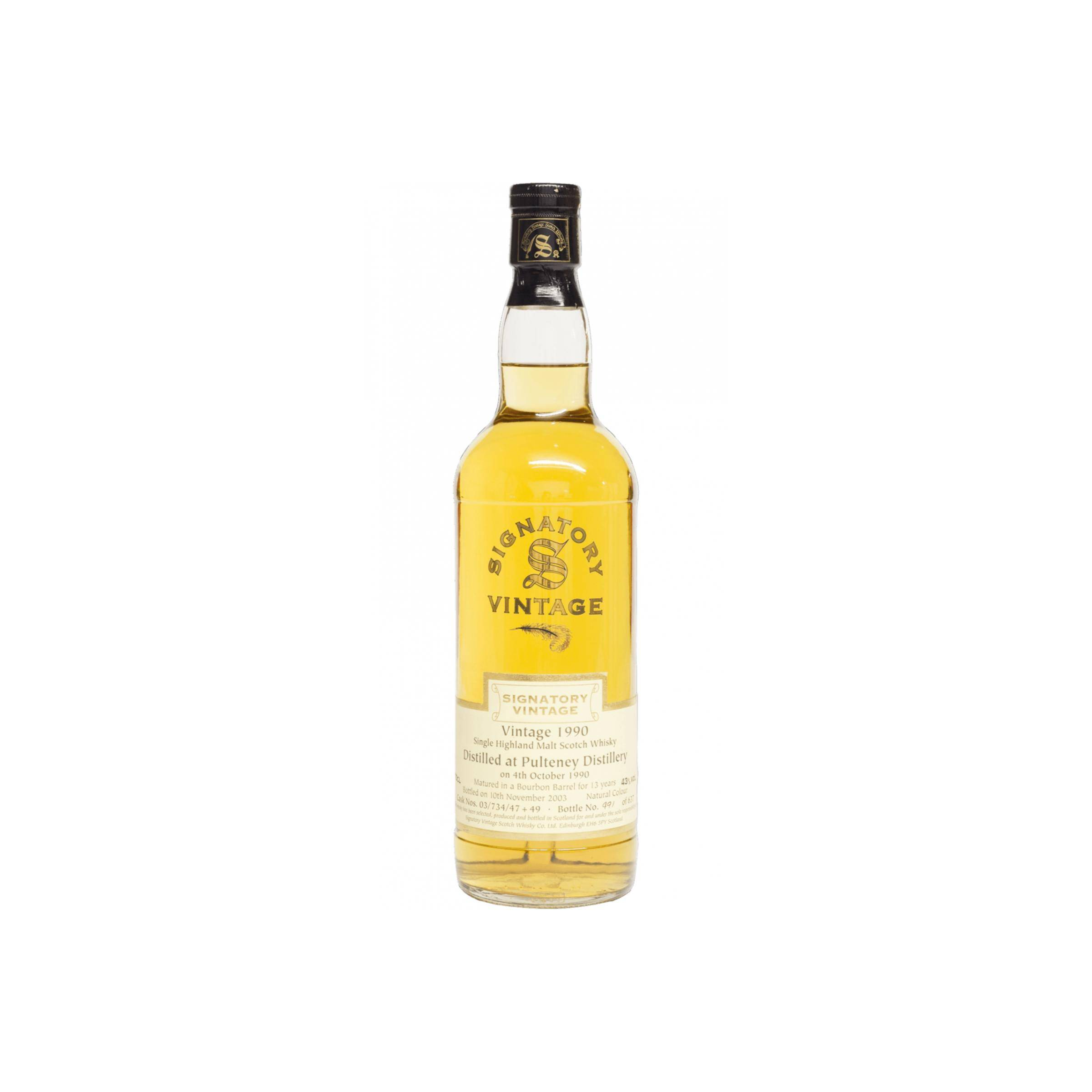 Old Pulteney 1990 13 Years Single Malt Whisky