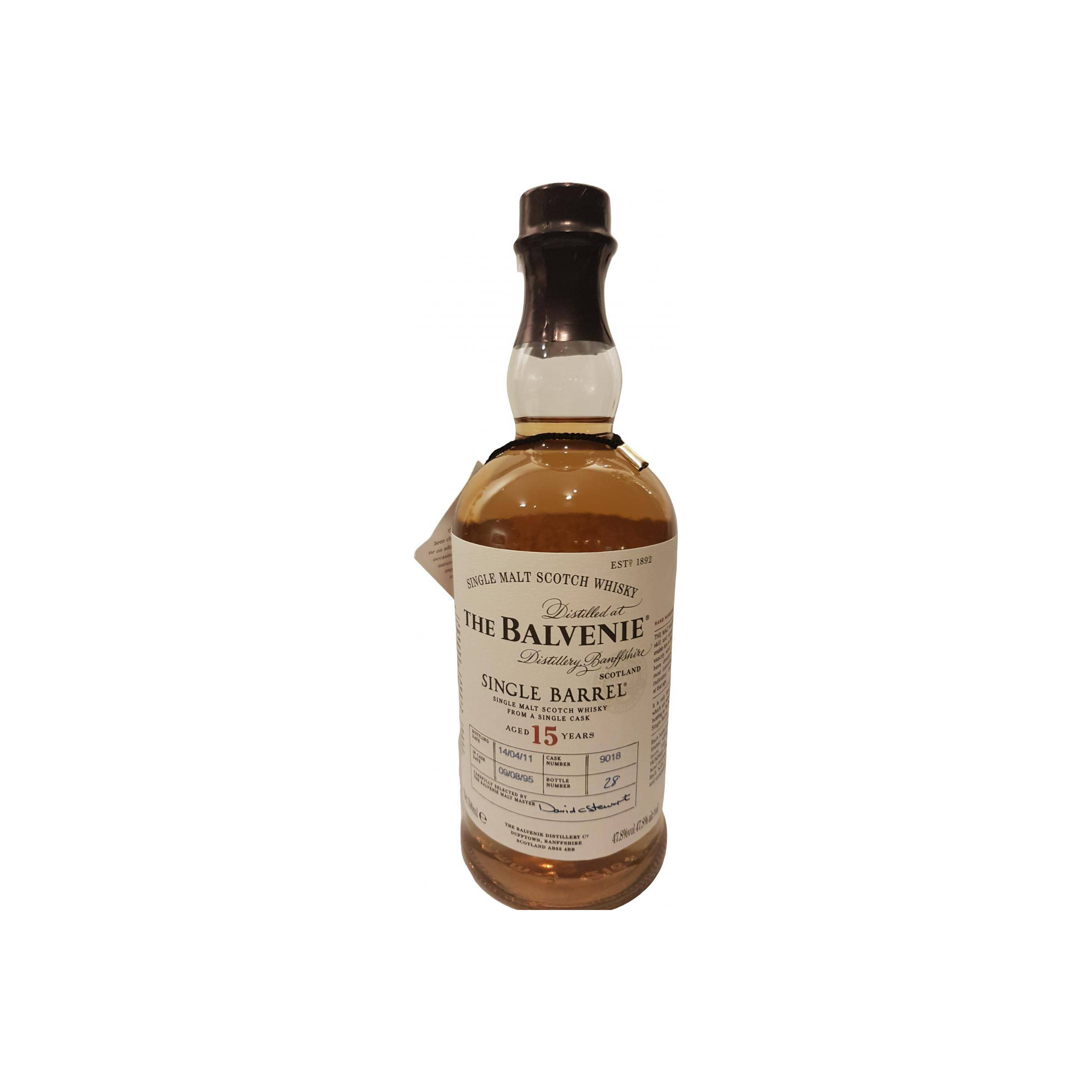 The Balvenie Single Cask 1995 15 Years Single Malt Whisky