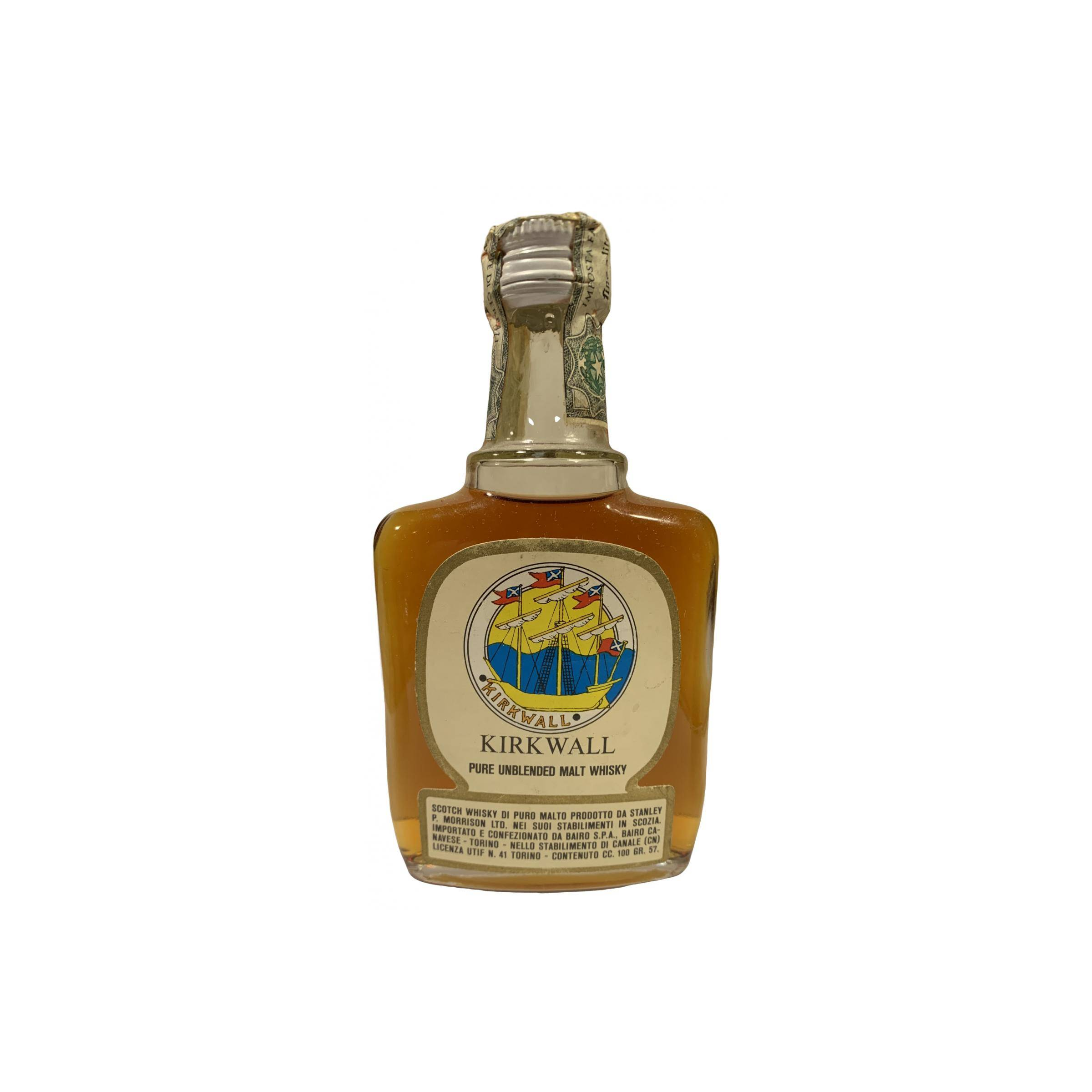 Kirkwall Pure Unblended Malt Whisky SPM 3