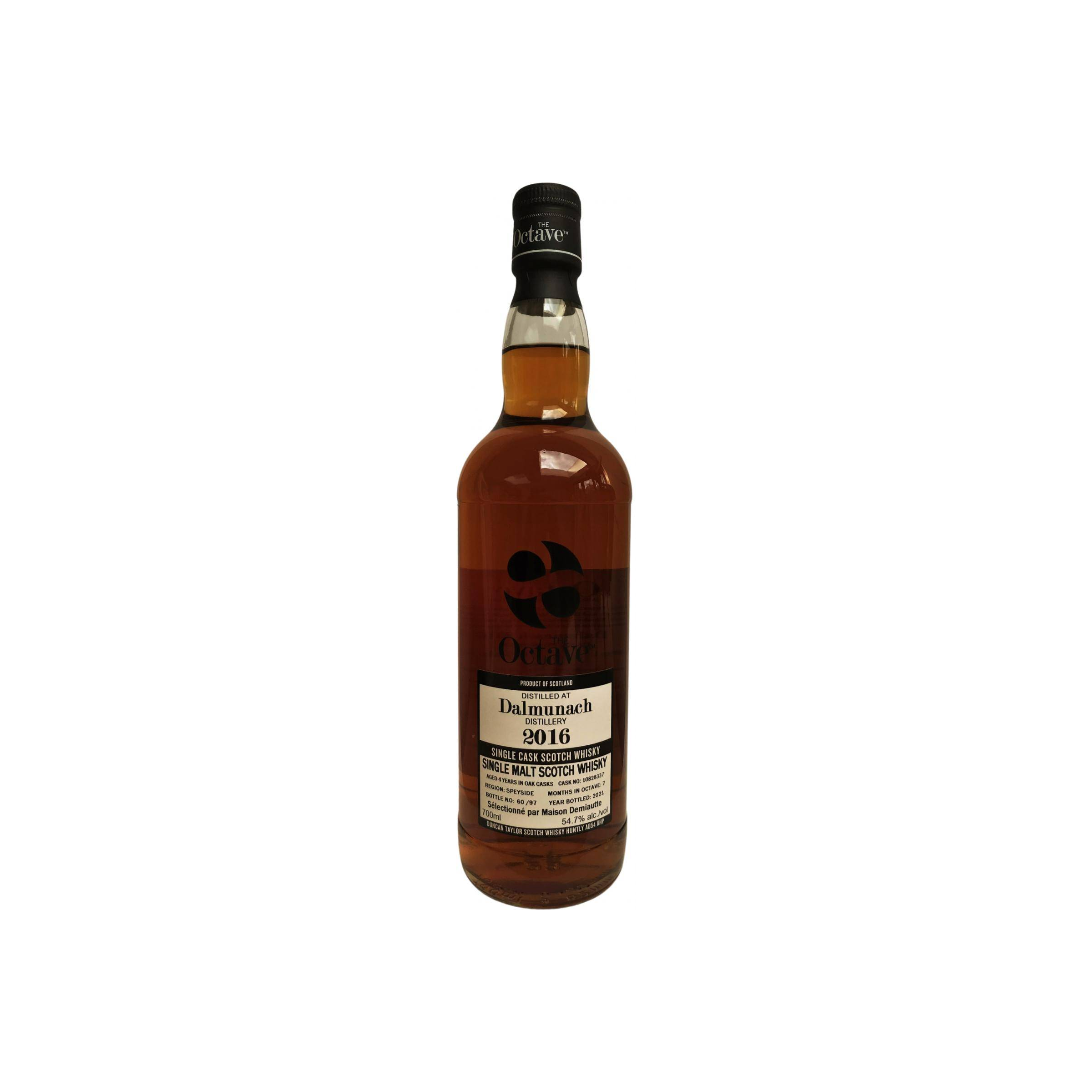 Dalmunach The Octave 2016 4 Years Single Malt Whisky