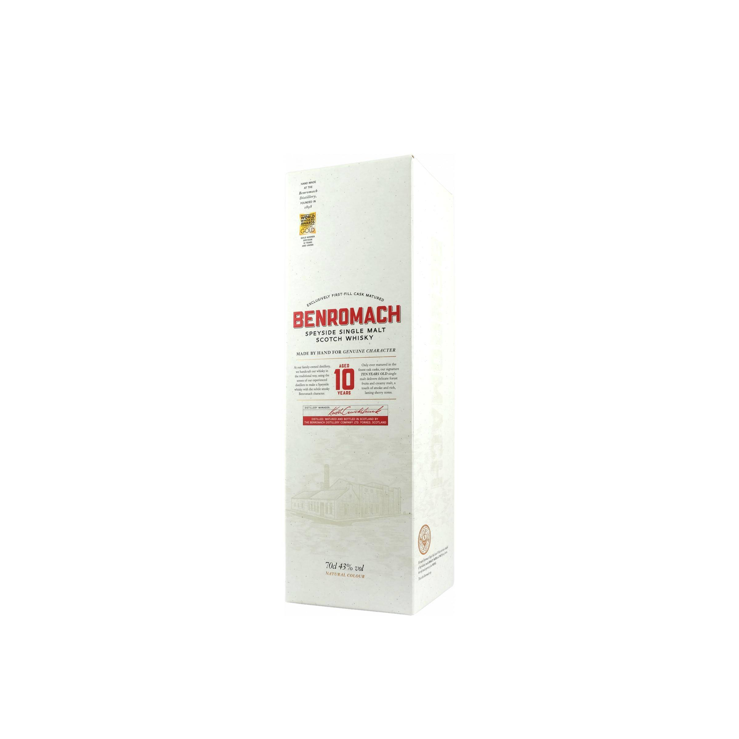 Benromach 10 Years Single Malt Whisky 2