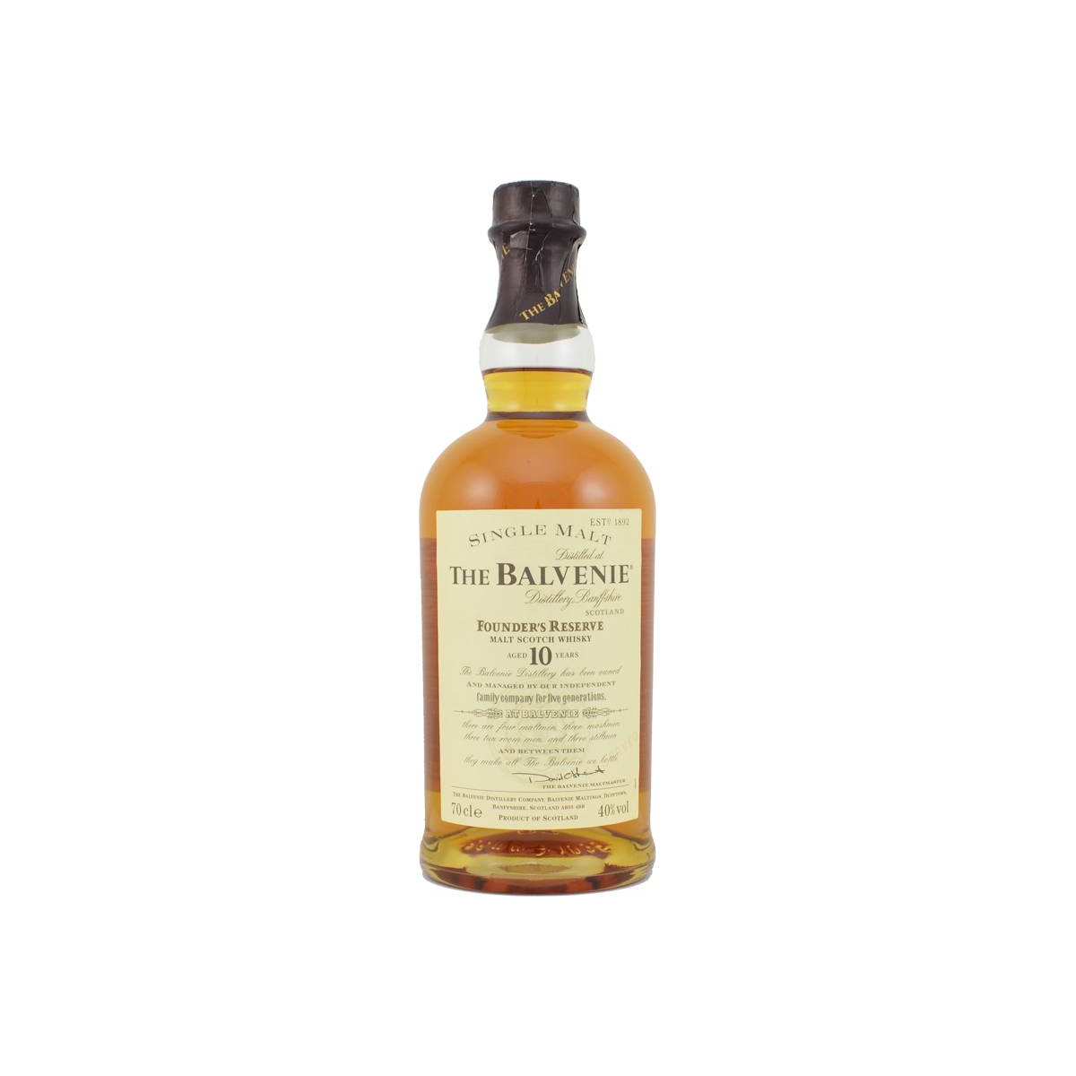 The Balvenie 10 Years Single Malt Whisky