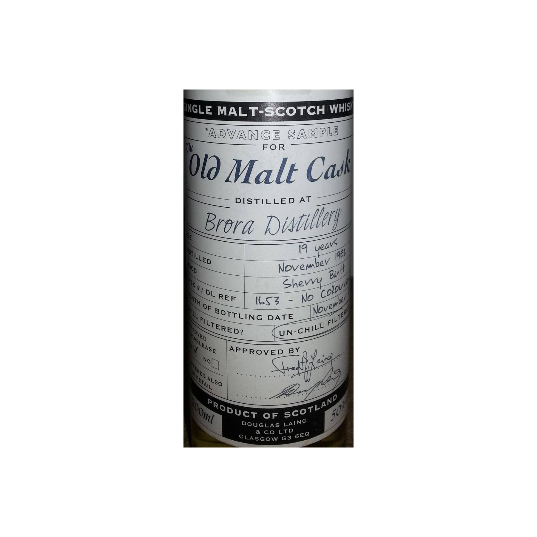 Brora 1982 19 Years Single Malt Whisky 2