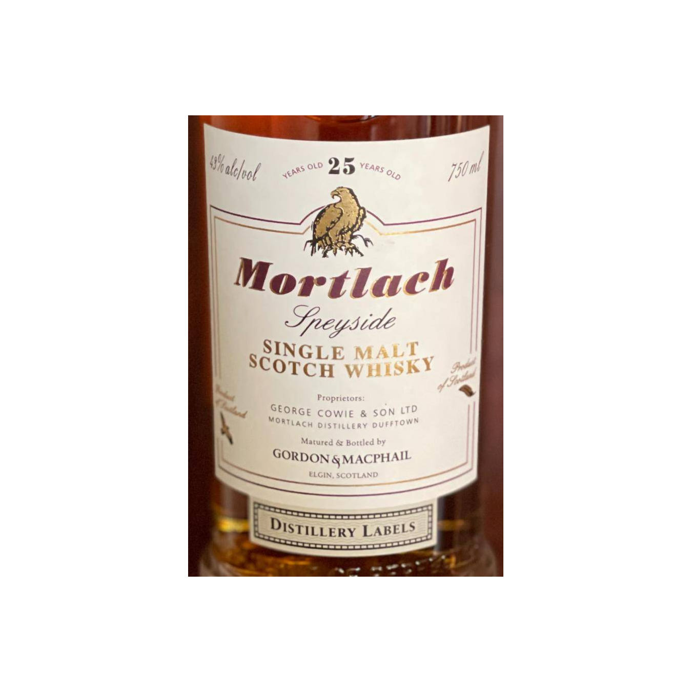 Mortlach 25 Years Single Malt Whisky 2
