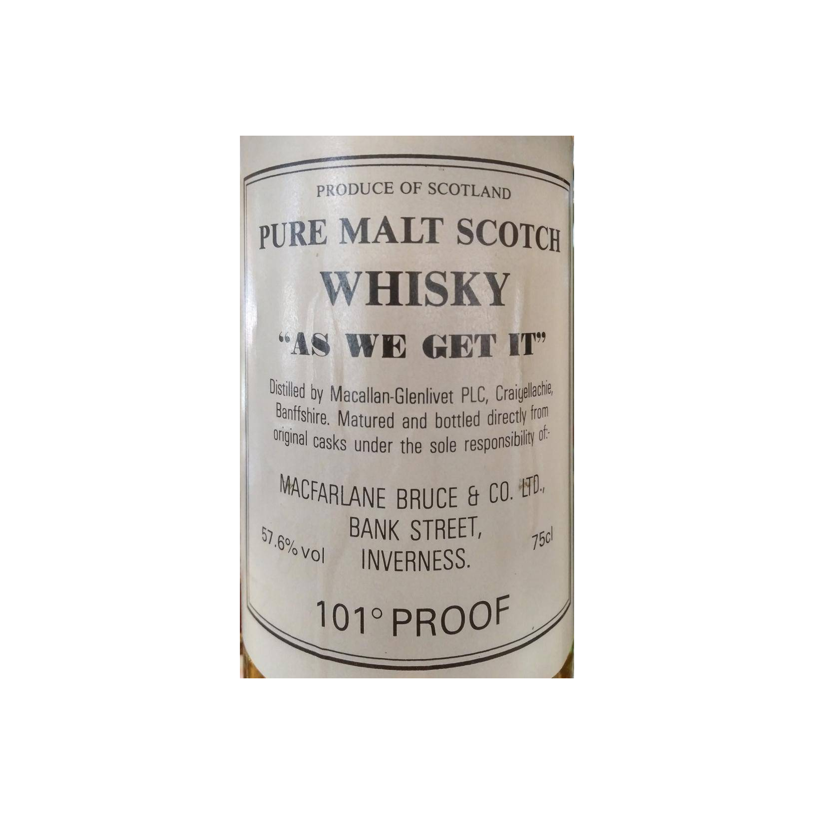 The Macallan Single Malt Whisky 2
