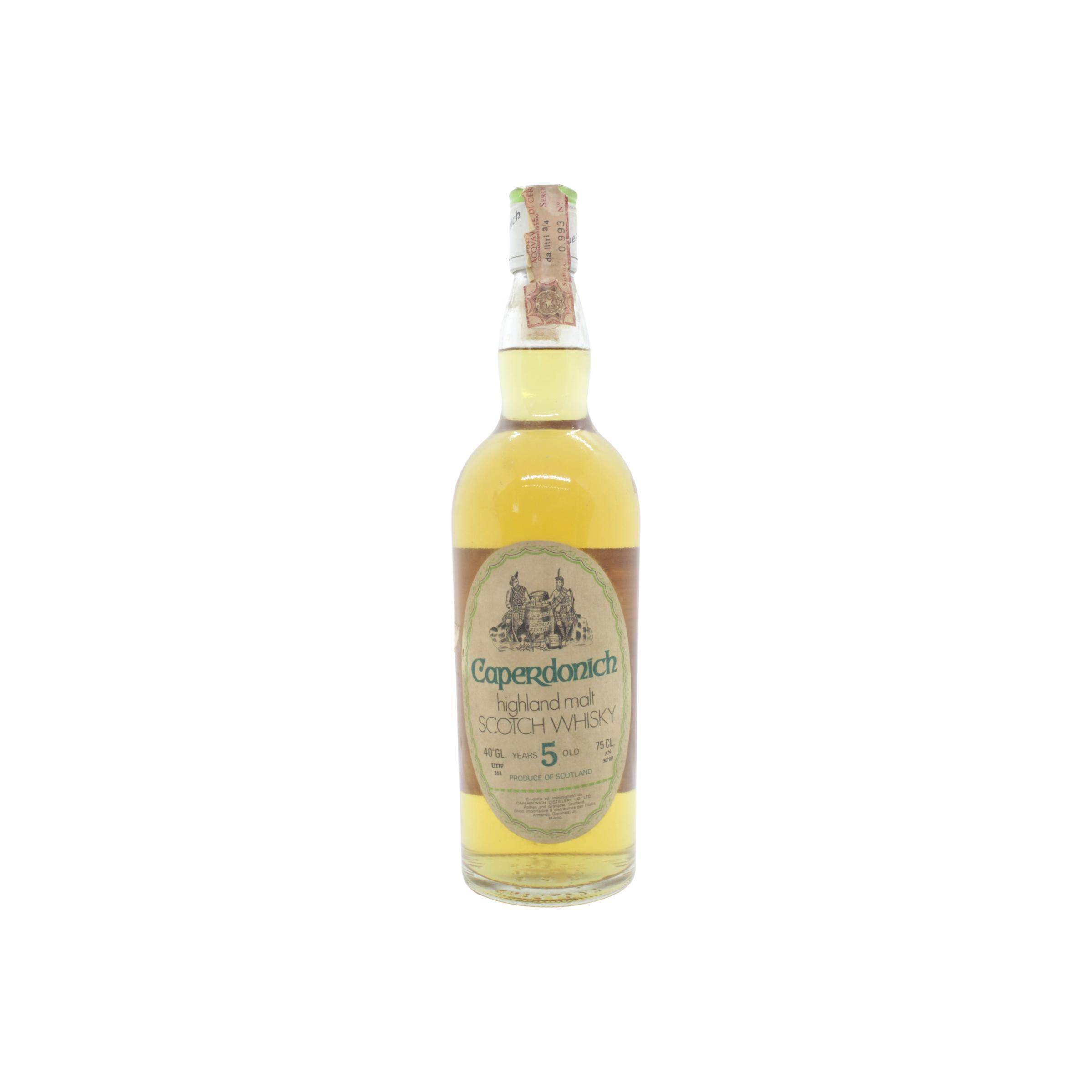 Caperdonich 5 Years Single Malt Whisky