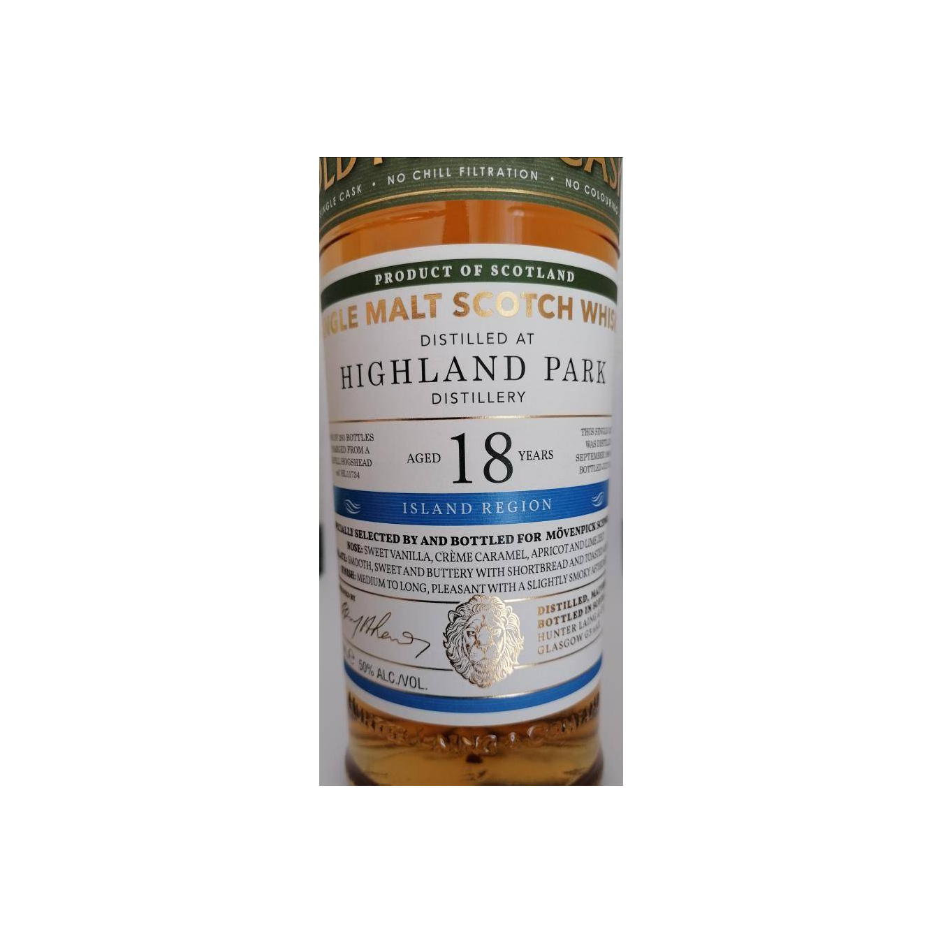 Highland Park Old Malt Cask 1996 18 Years Single Malt Whisky 2