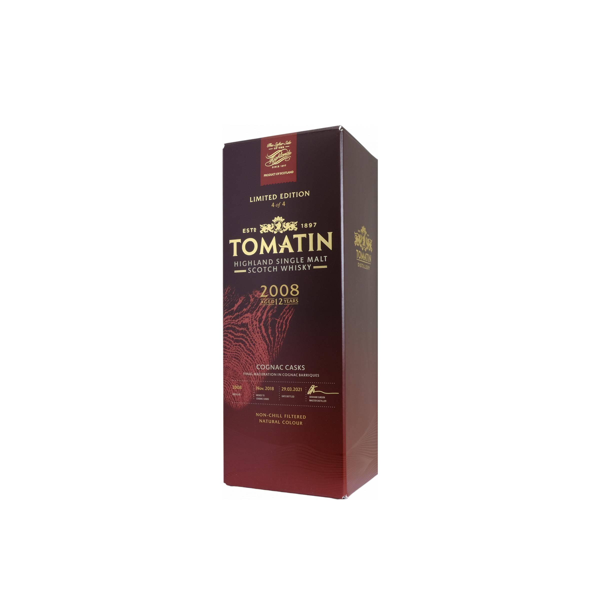 Tomatin 2008 12 Years Single Malt Whisky 3