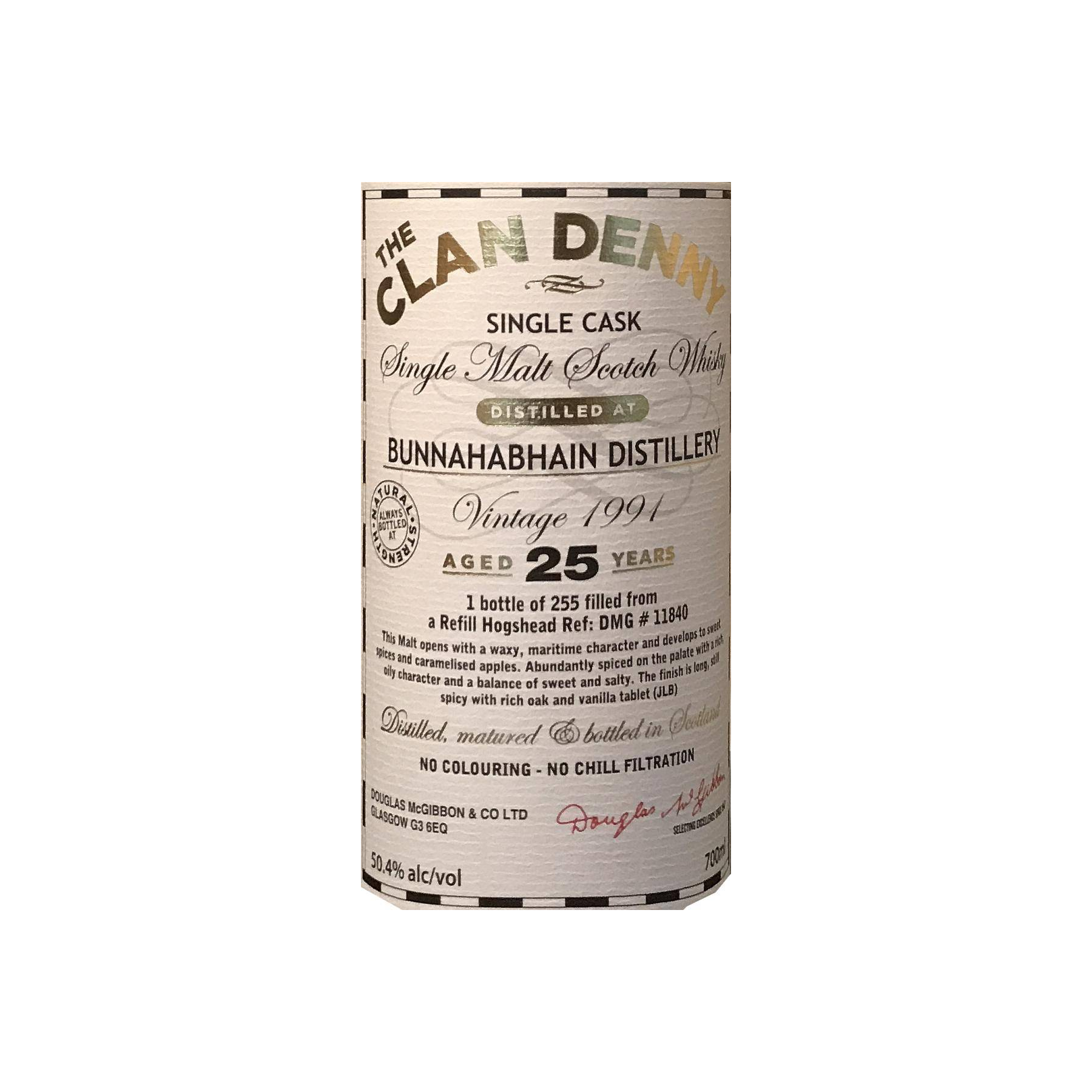 Bunnahabhain 1991 25 Years Single Malt Whisky 2