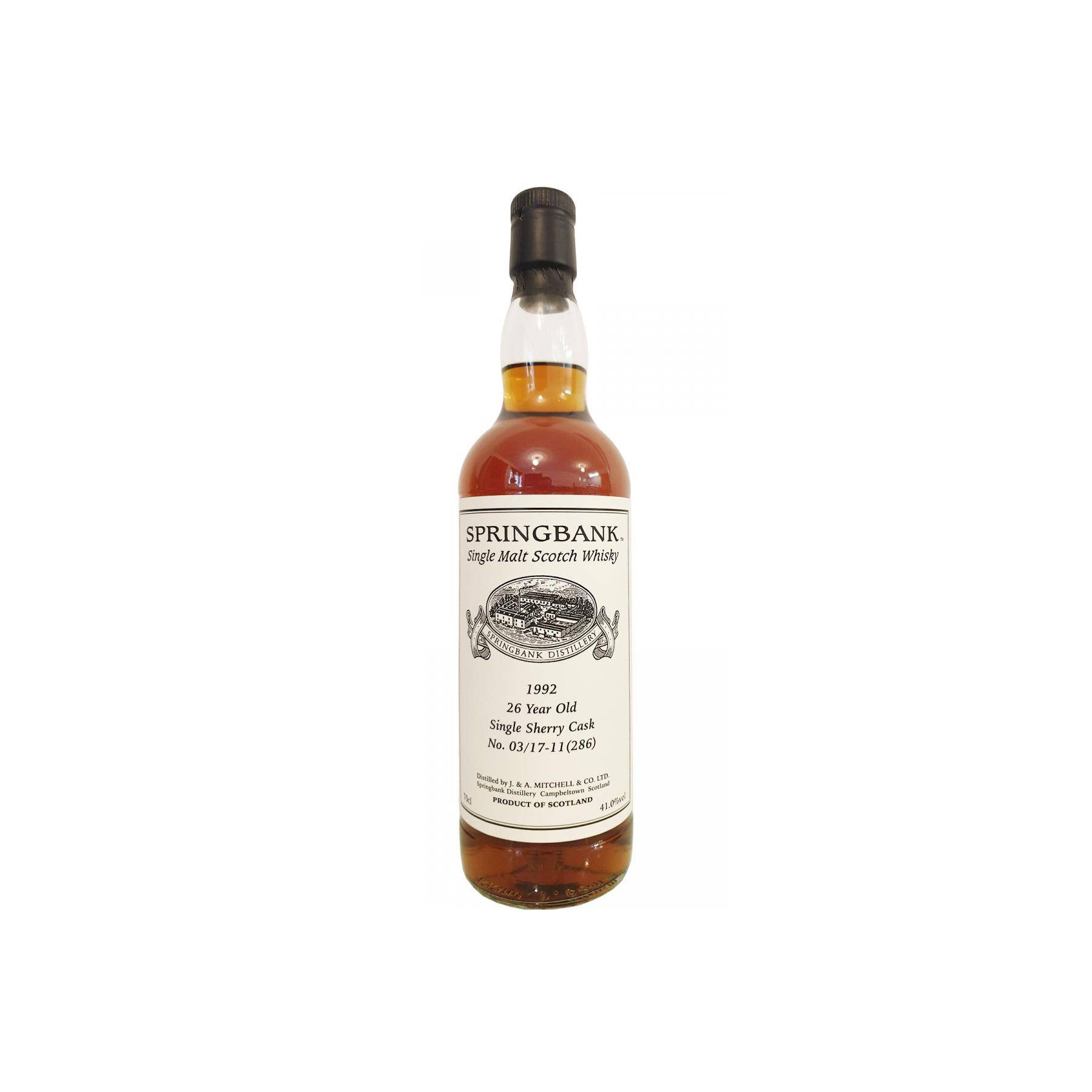 Springbank Private Bottling 1992 26 Years Single Malt Whisky