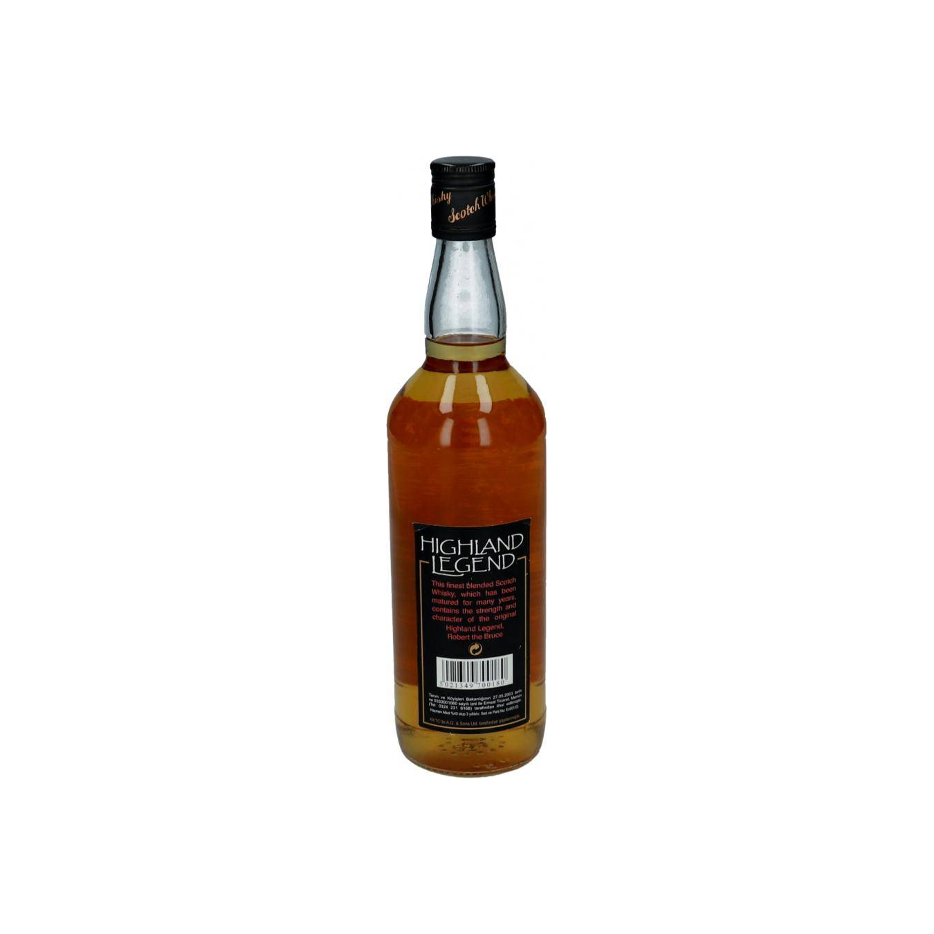 Highland Legend Finest Blended Scotch Whisky 2