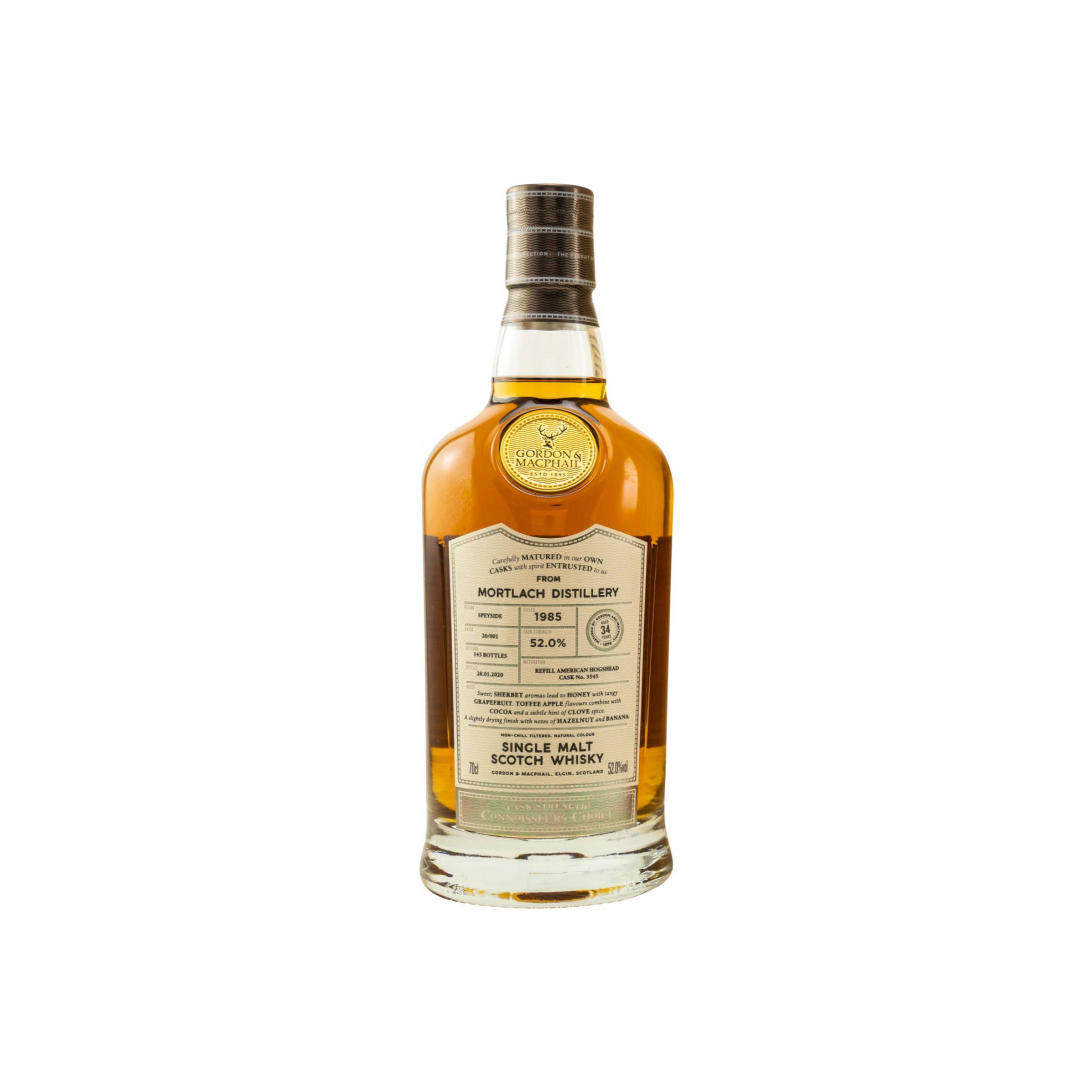 Mortlach Connoisseurs Choice - Cask Strength 1985 34 Years Single Malt Whisky