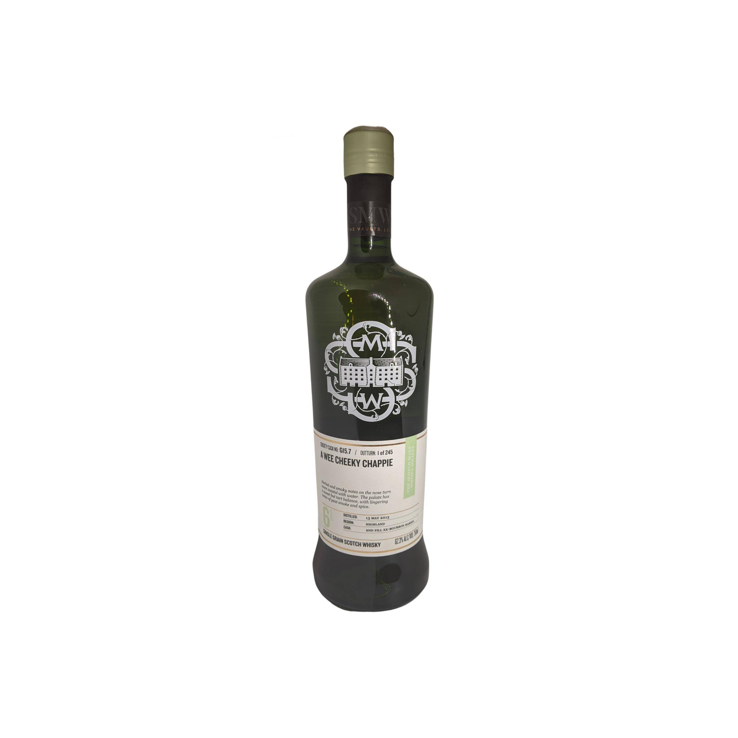 The Scotch Malt Whisky Society 2013 6 Years Single Grain Whisky