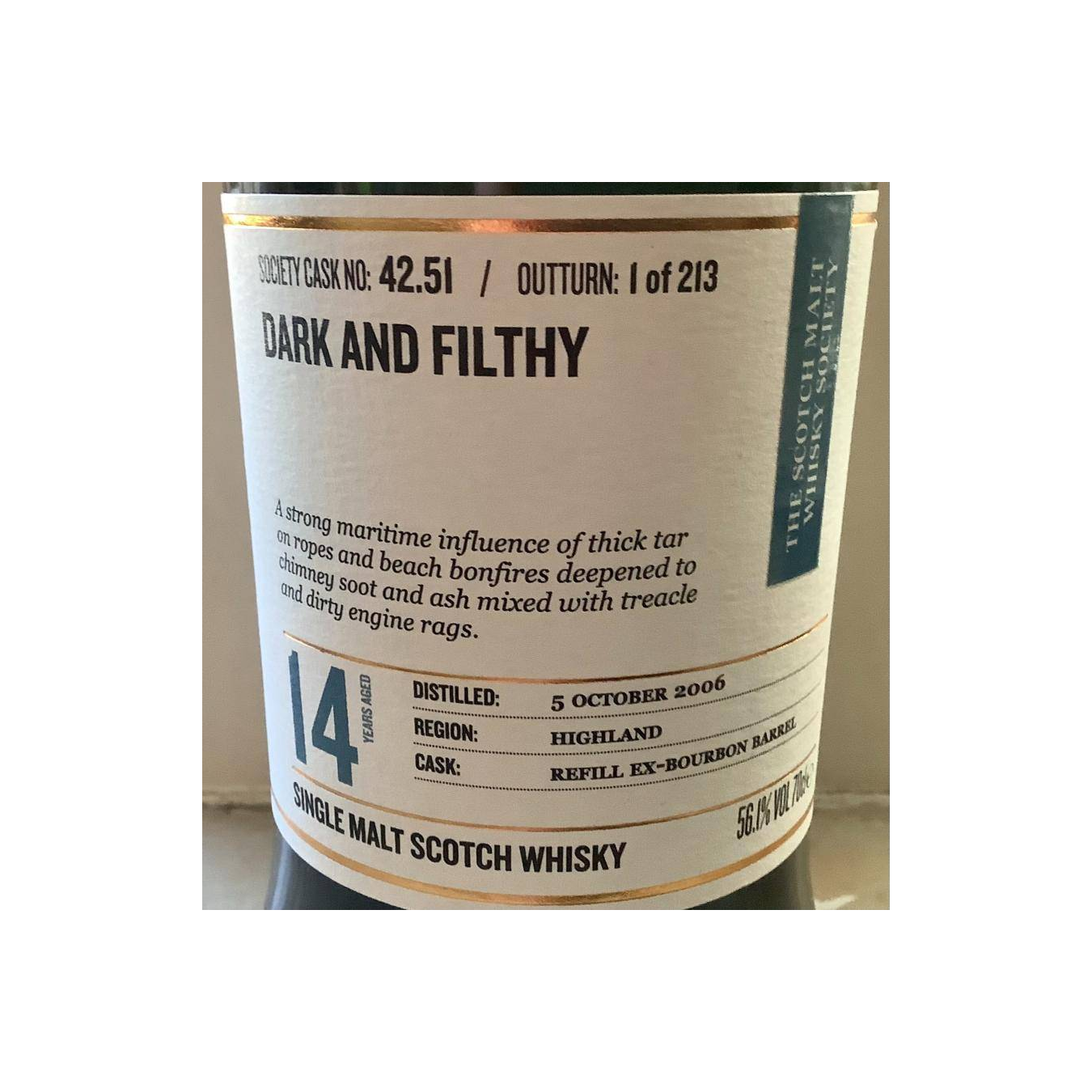 The Scotch Malt Whisky Society 2006 14 Years Single Malt Whisky 2
