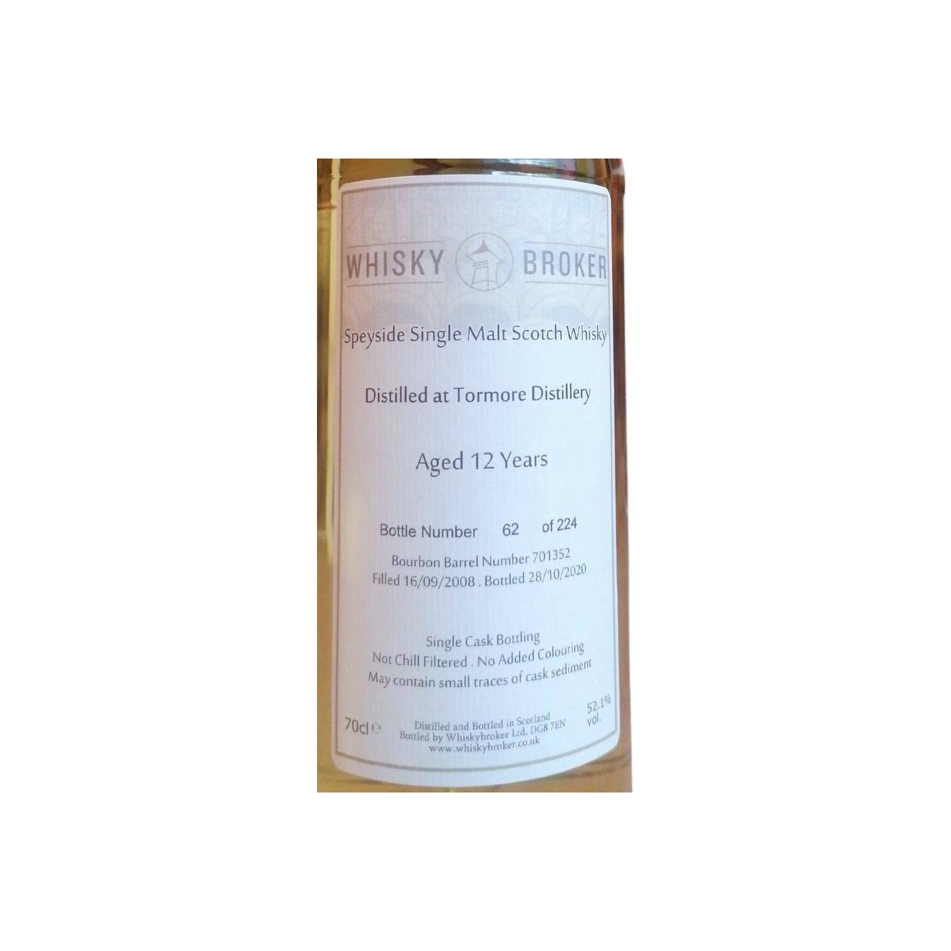 Tormore 2008 12 Years Single Malt Whisky 2