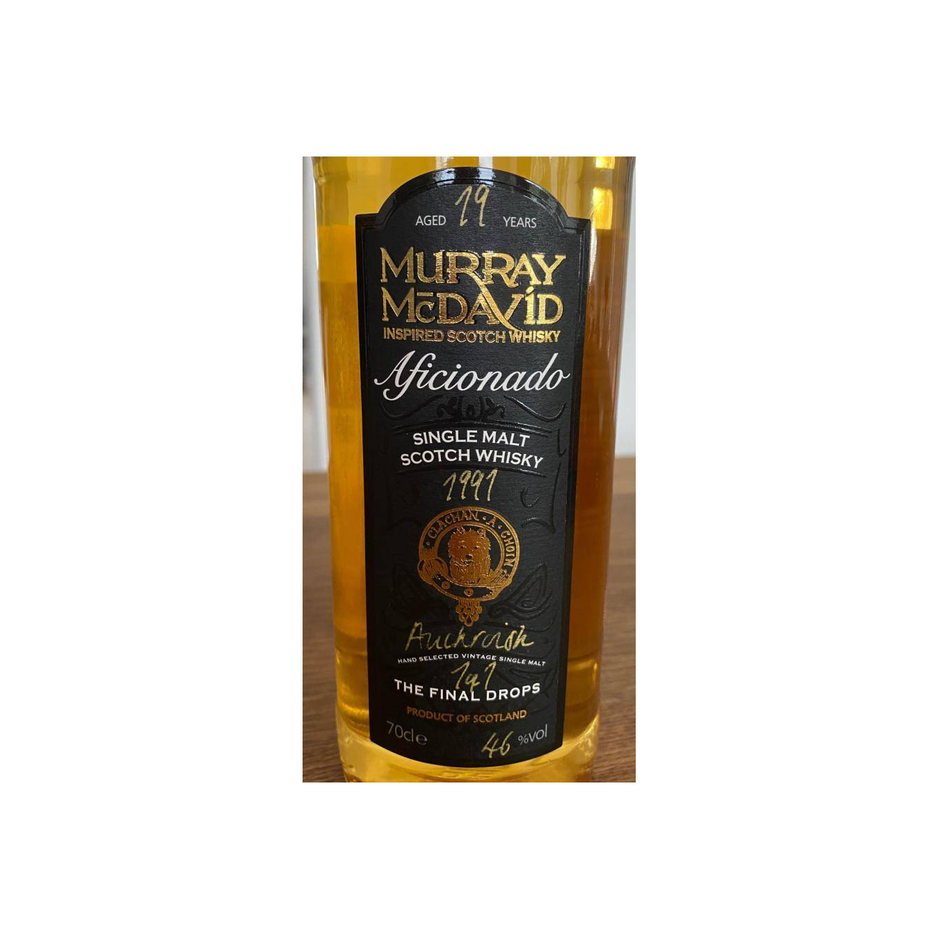 Auchroisk 1991 19 Years Single Malt Whisky 2