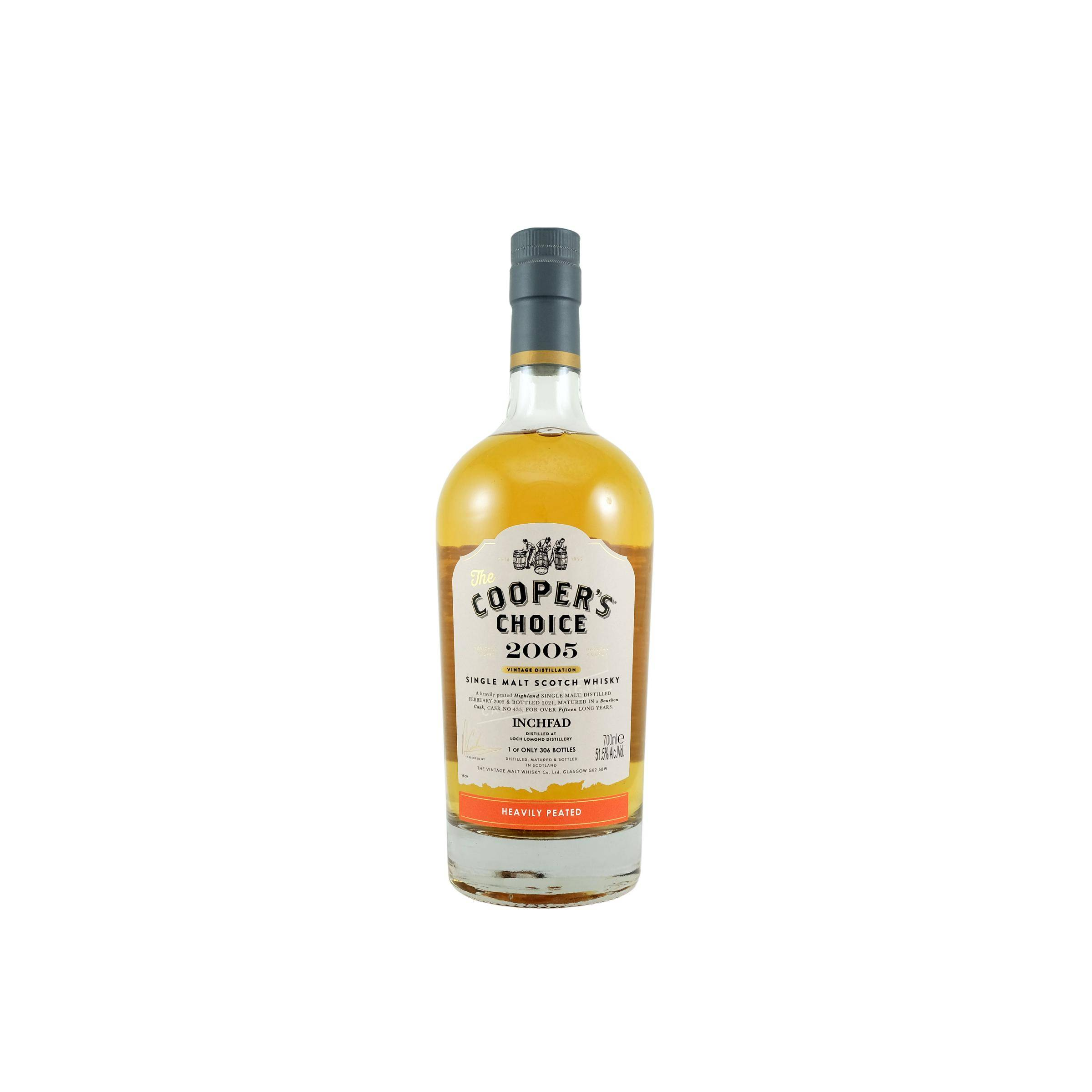 Loch Lomond The Cooper's Choice 2005 15 Years Single Malt Whisky