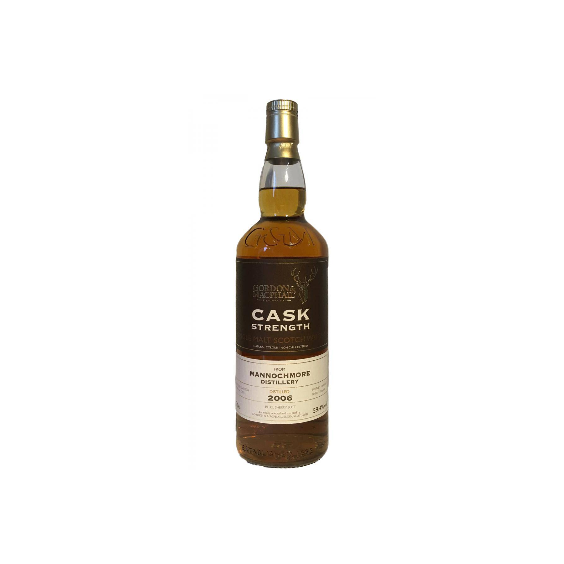 Mannochmore Cask Strength Collection 2006 10 Years Single Malt Whisky