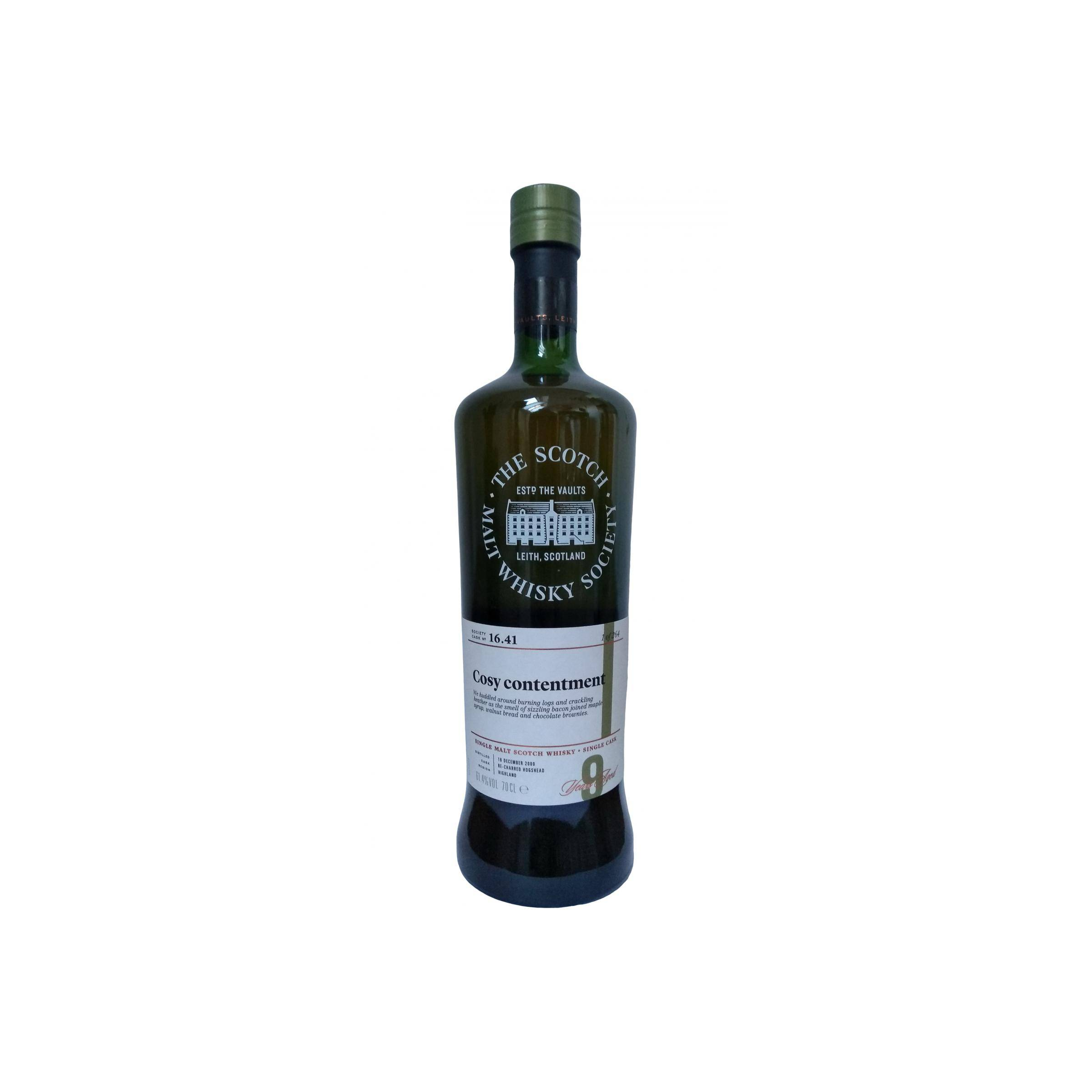 The Scotch Malt Whisky Society 2009 9 Years Single Malt Whisky