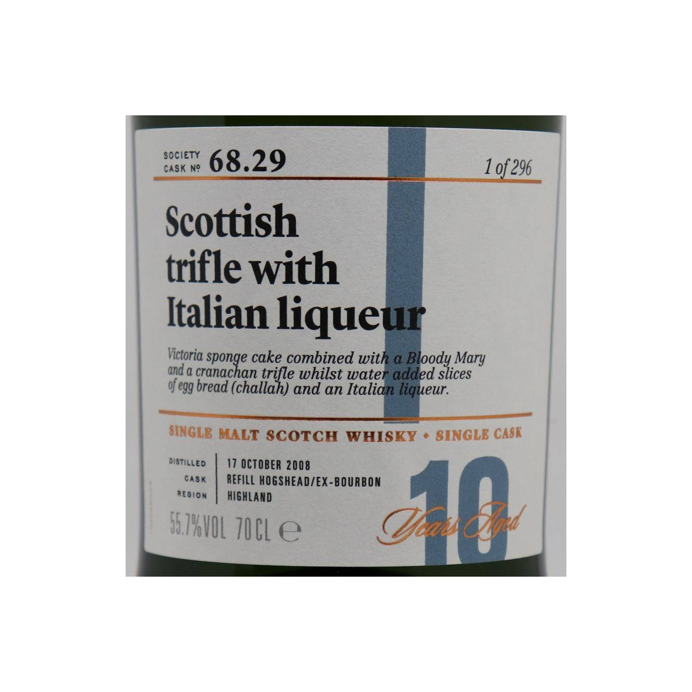 The Scotch Malt Whisky Society 2008 10 Years Single Malt Whisky 2