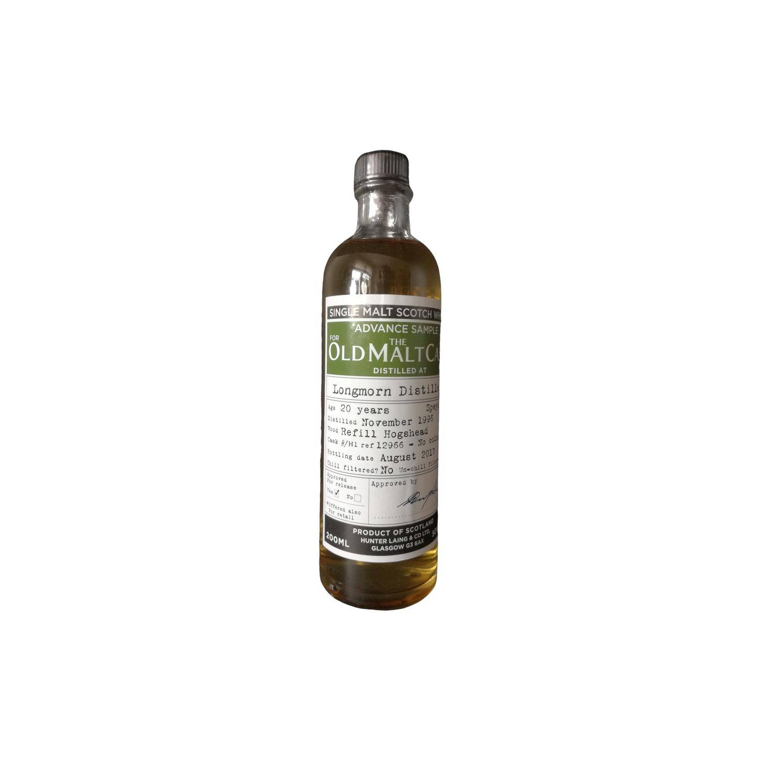 Longmorn 1996 20 Years Single Malt Whisky 2
