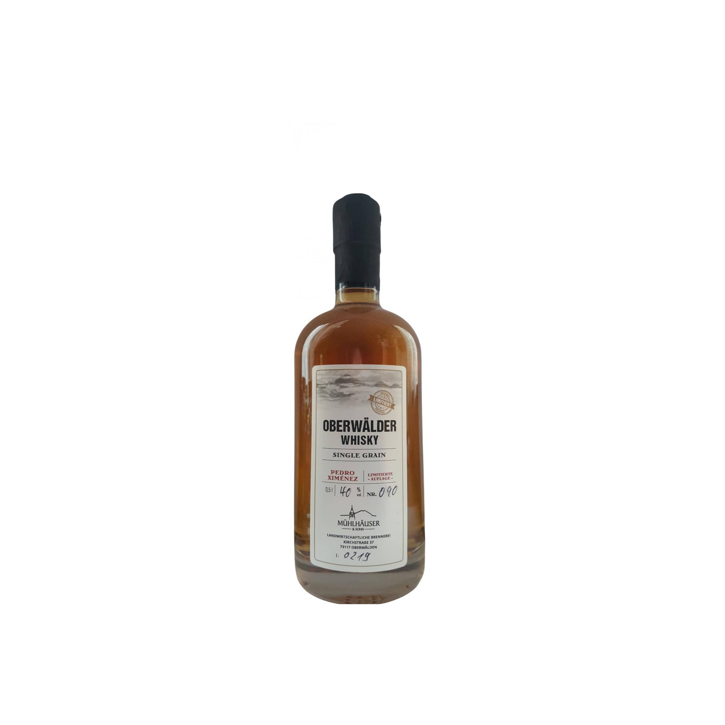 Landbrennerei Mühlhäuser Oberwälder Whisky