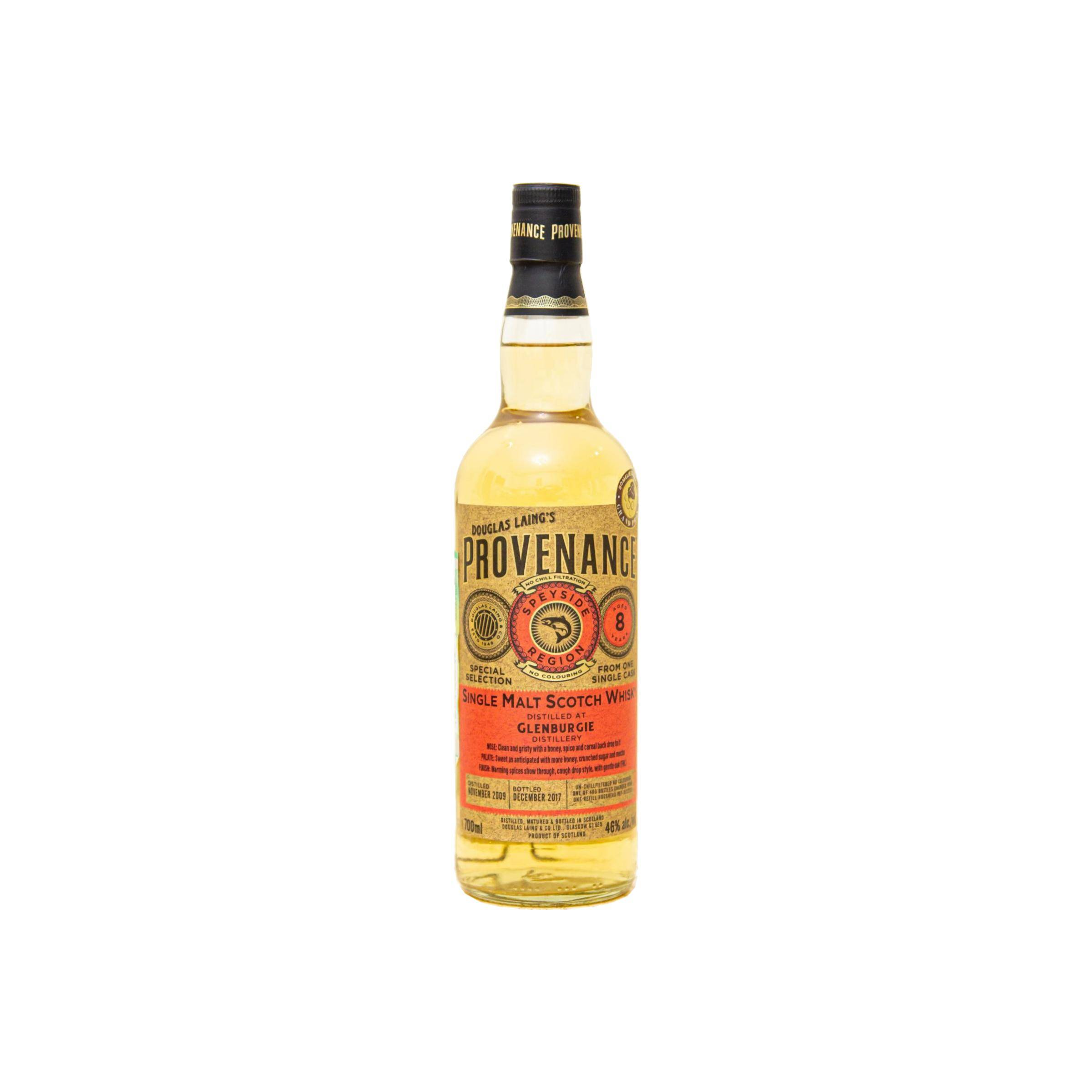 Glenburgie 2009 8 Years Single Malt Whisky