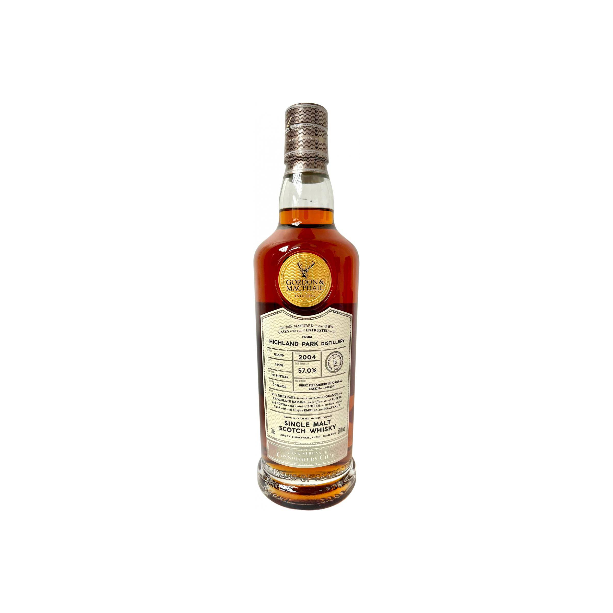 Highland Park Connoisseurs Choice - Cask Strength 2004 16 Years Single Malt Whisky