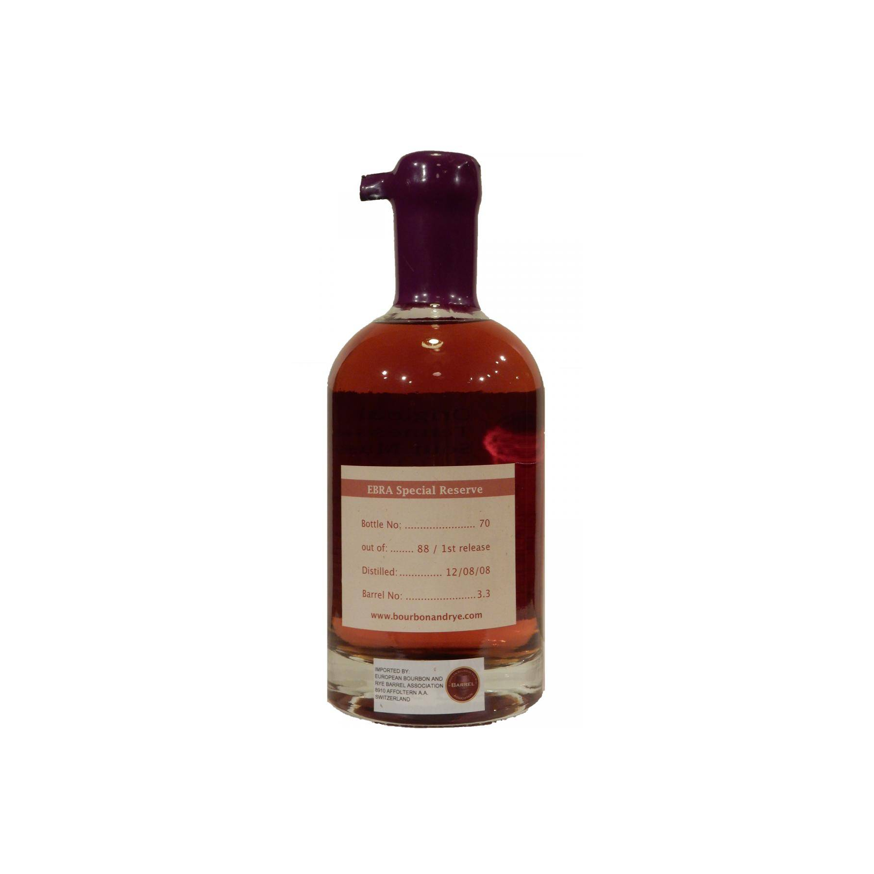 Original Tennessee Sour Mash Whisky 2008 EBRA 2