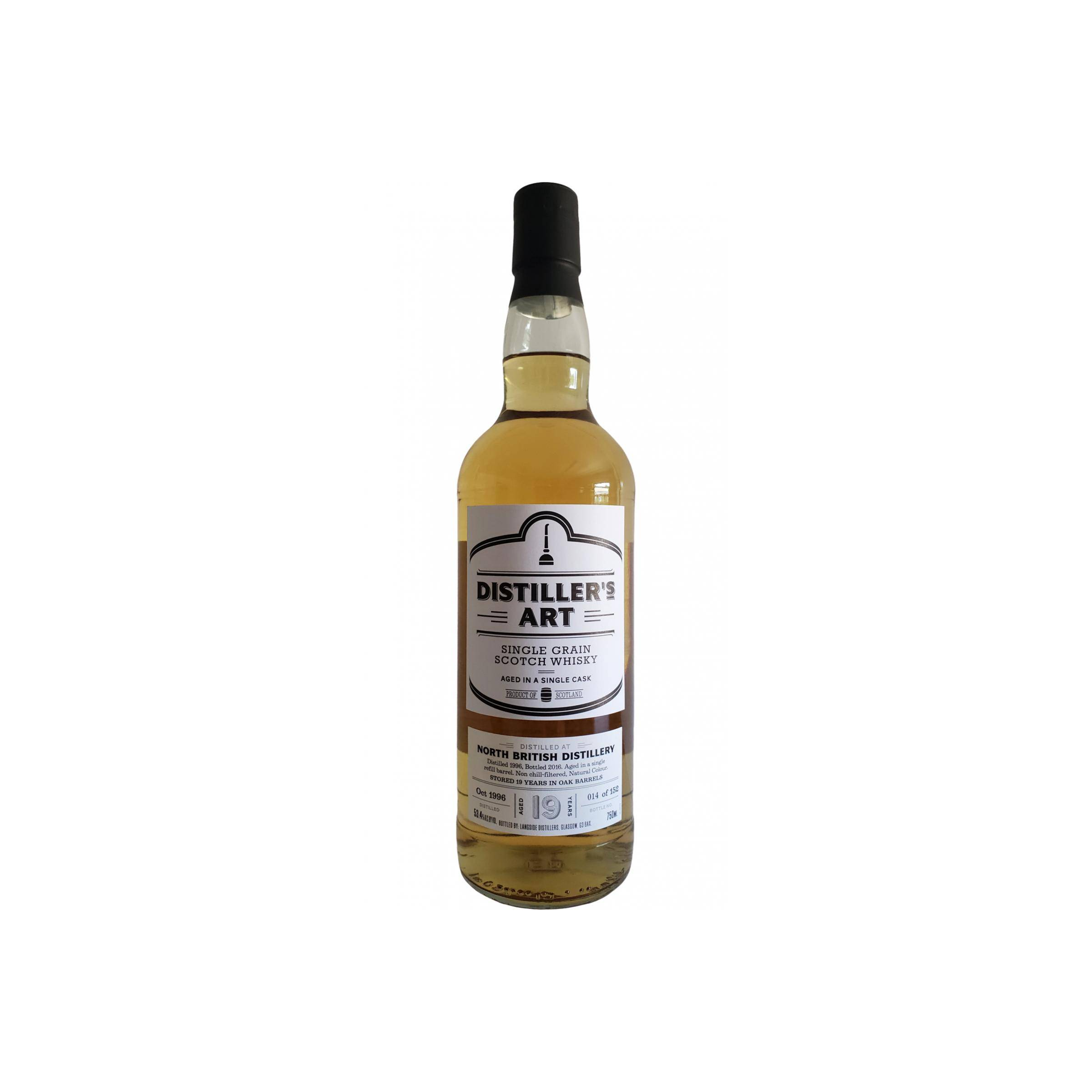North British 1996 19 Years Single Grain Whisky