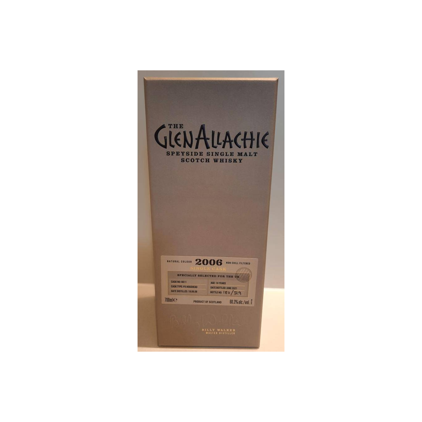 The GlenAllachie Single Cask 2006 14 Years Single Malt Whisky 3