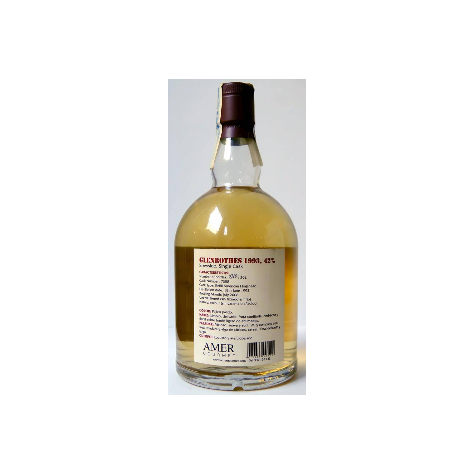 The Glenrothes 1993 15 Years Single Malt Whisky 3