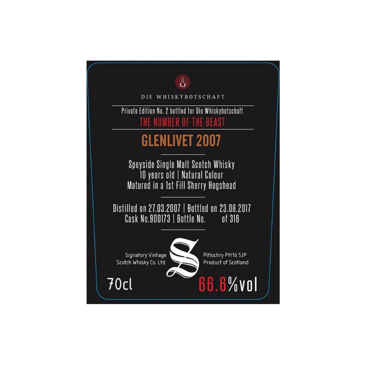 The Glenlivet 2007 10 Years Single Malt Whisky 3