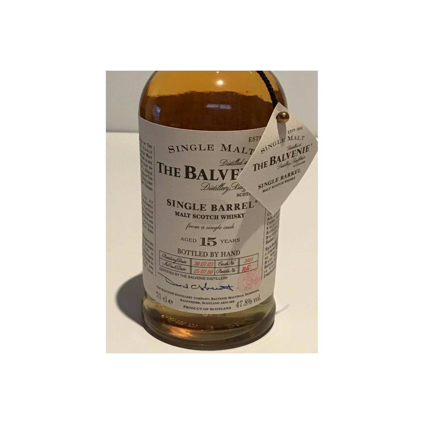 The Balvenie Single Cask 1988 15 Years Single Malt Whisky 2