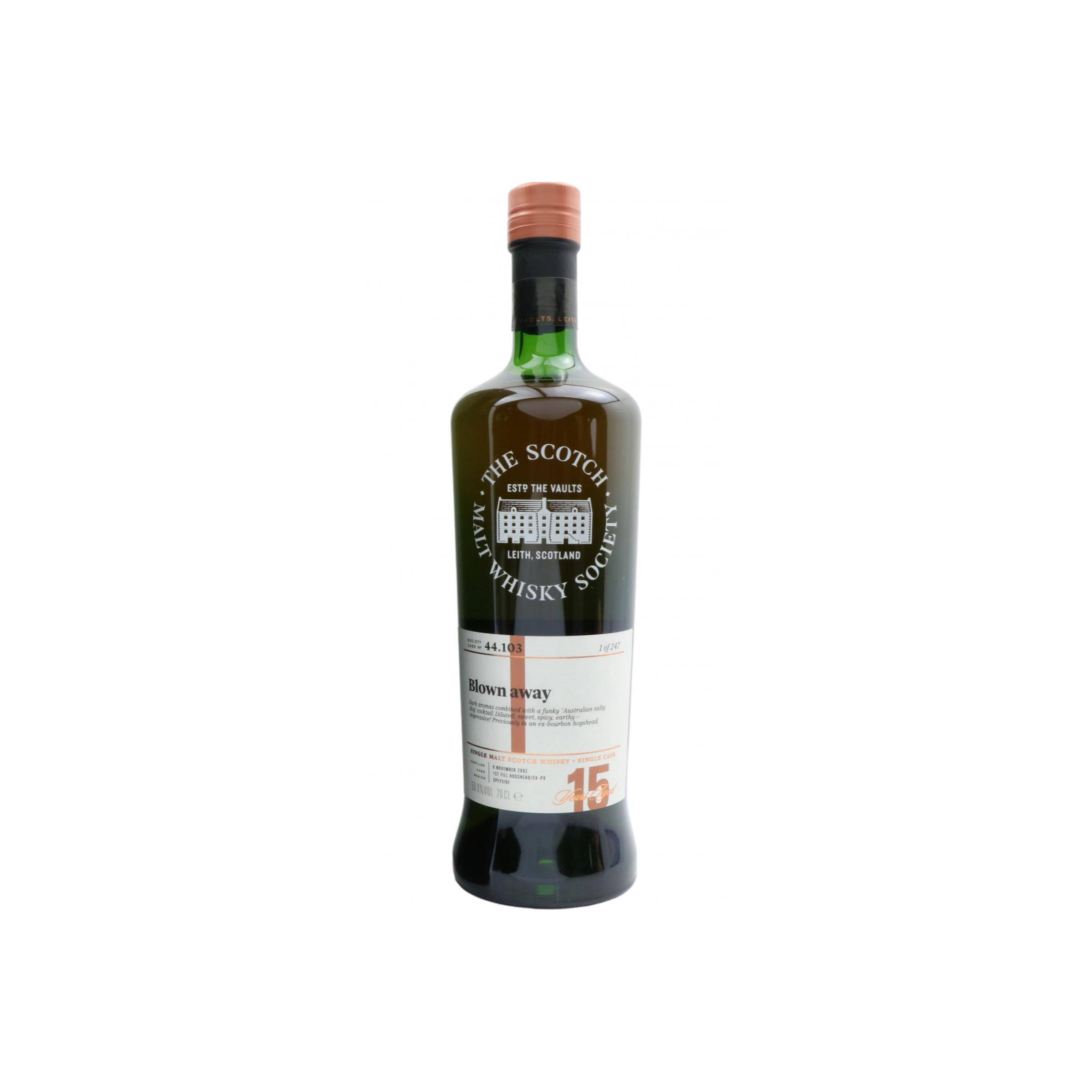 The Scotch Malt Whisky Society 2002 15 Years Single Malt Whisky