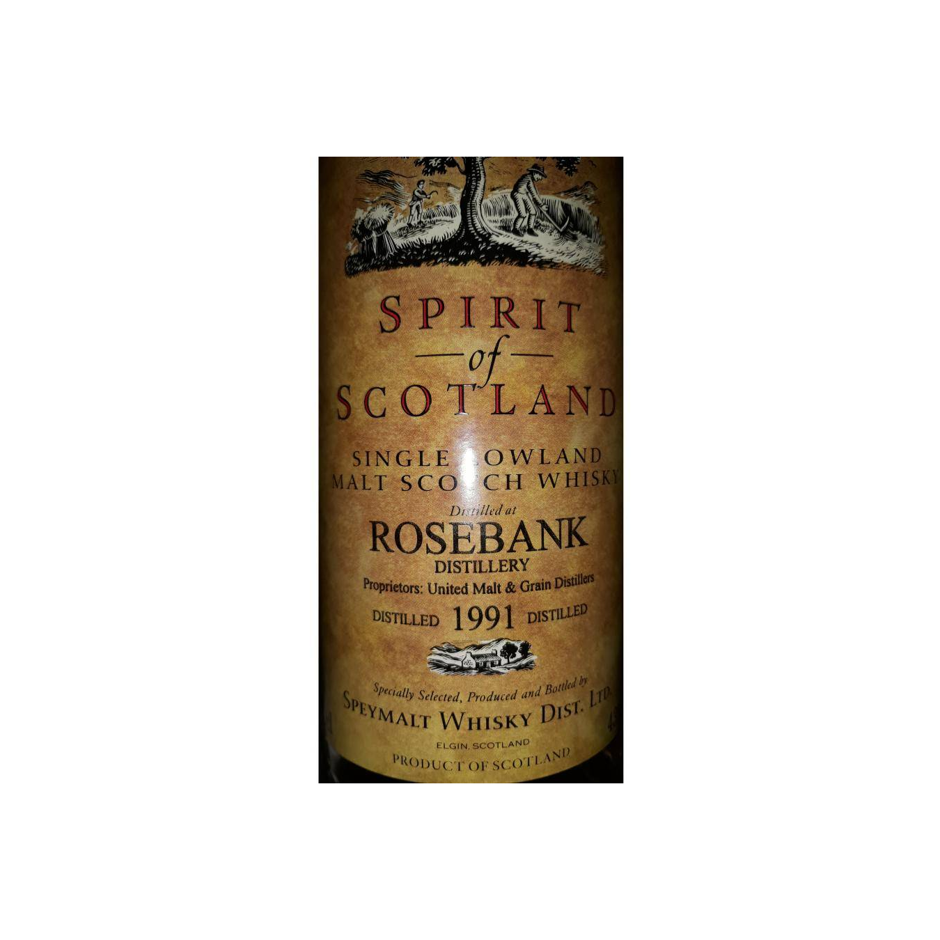 Rosebank 1991 16 Years Single Malt Whisky