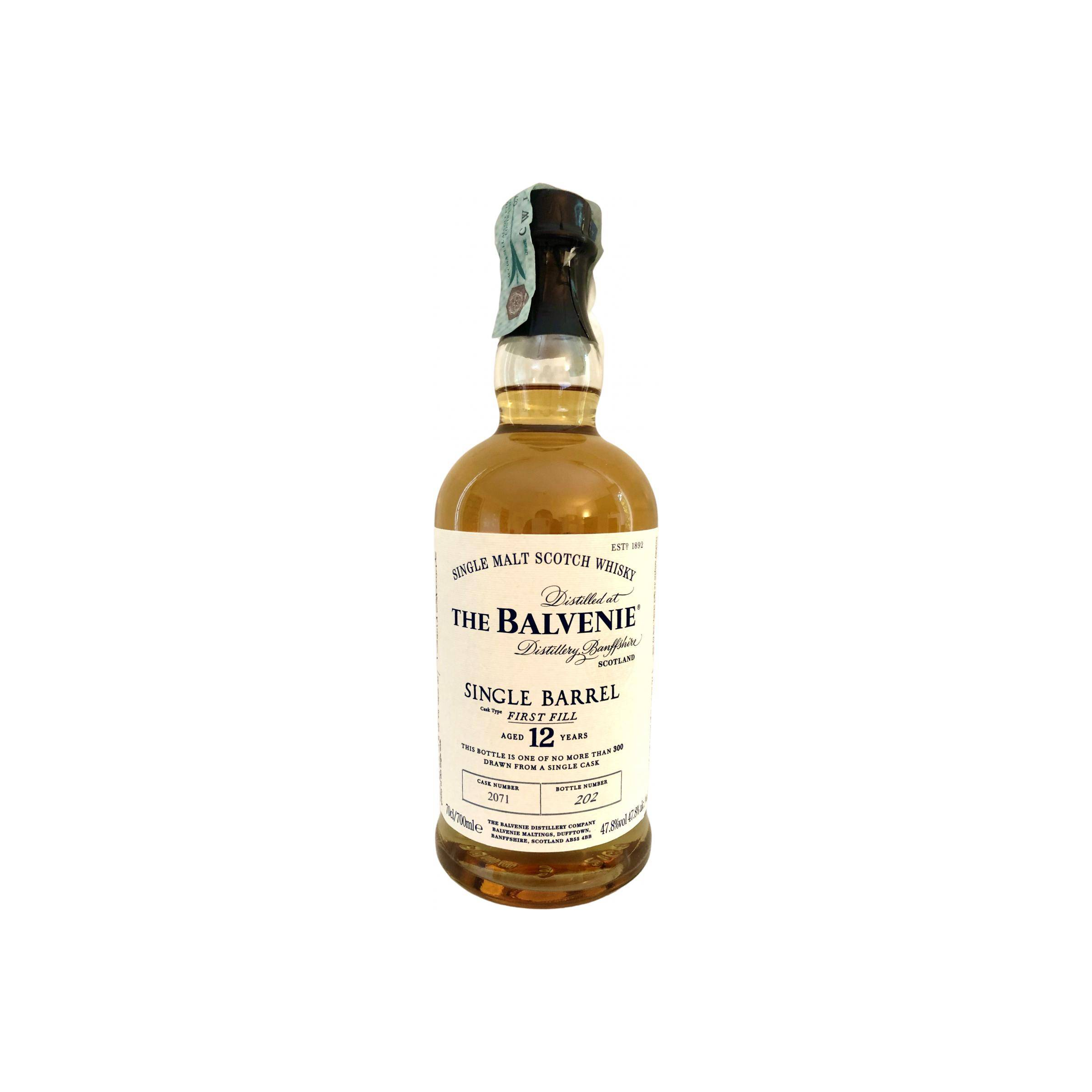 The Balvenie Single Cask 12 Years Single Malt Whisky