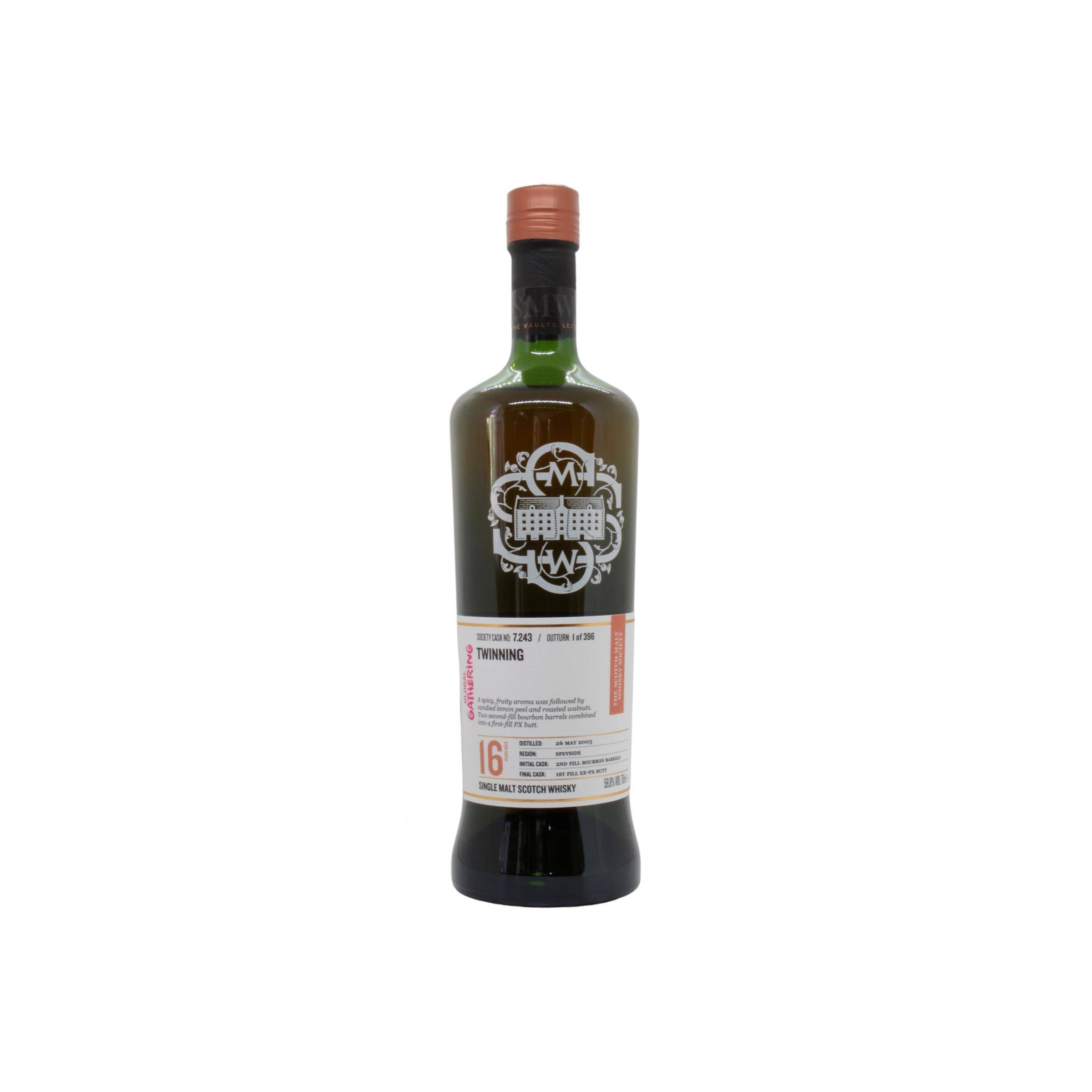The Scotch Malt Whisky Society 2003 16 Years Single Malt Whisky