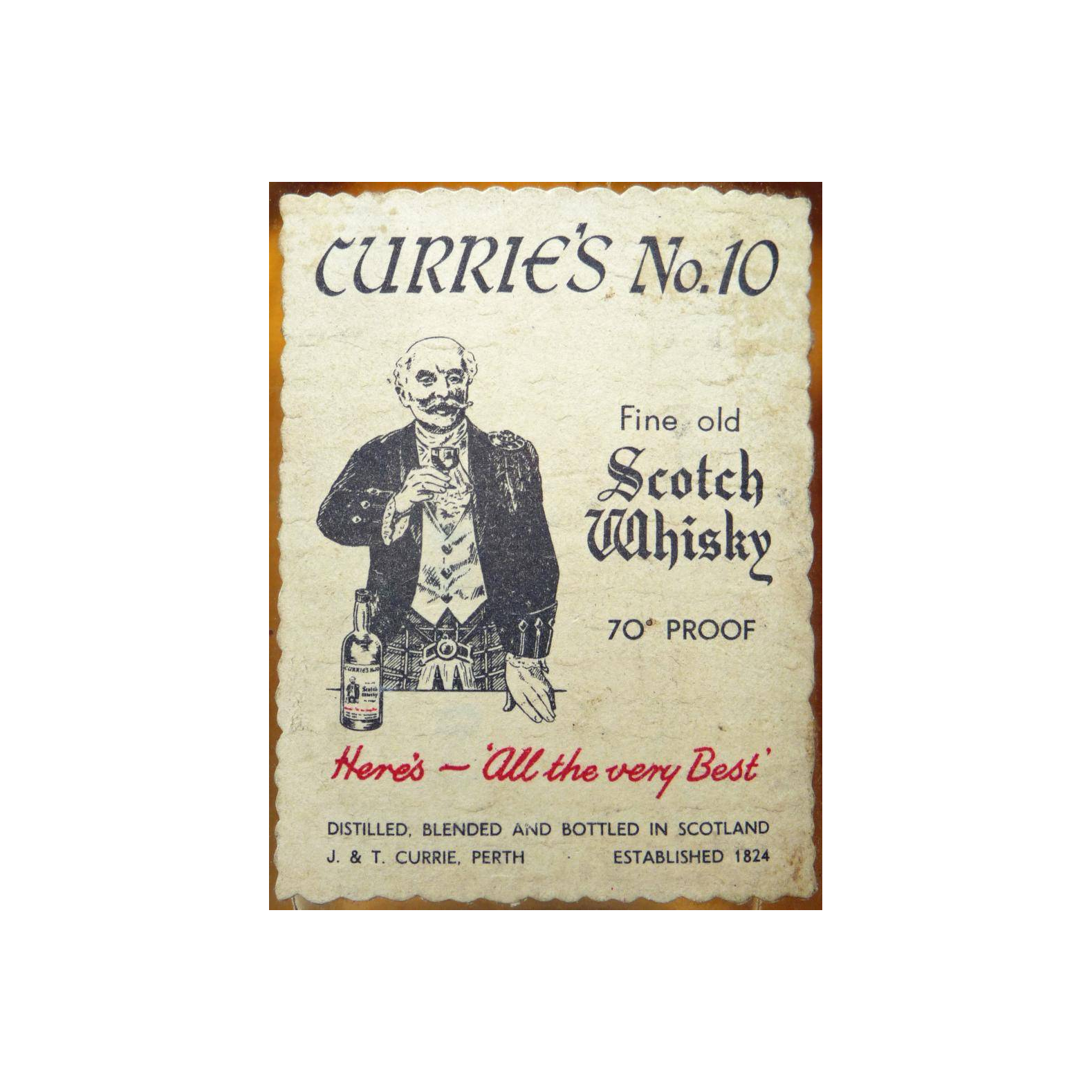 Currie's No.10 Fine Old Scotch Whisky 3