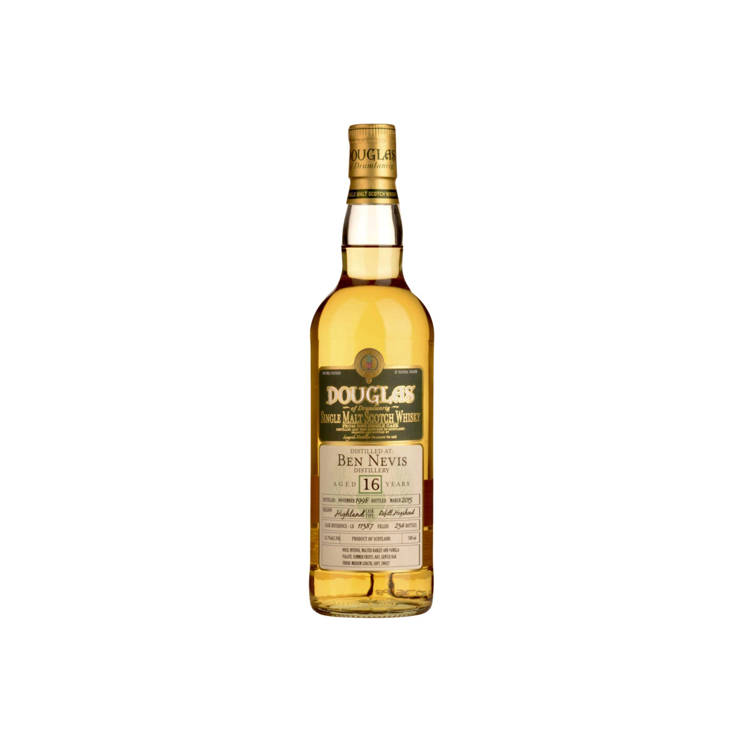 Ben Nevis 1998 16 Years Single Malt Whisky
