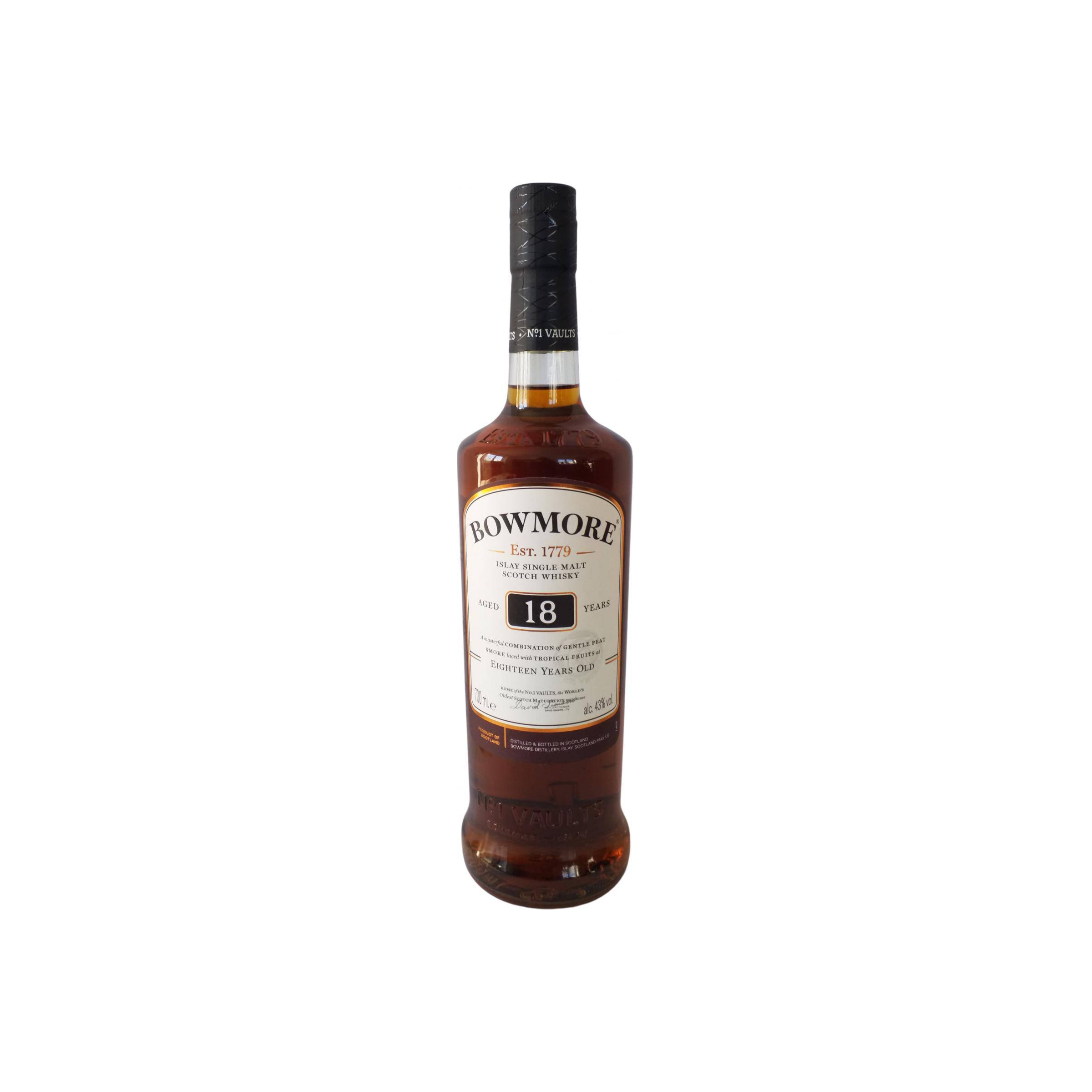 Bowmore 18 Years Single Malt Whisky