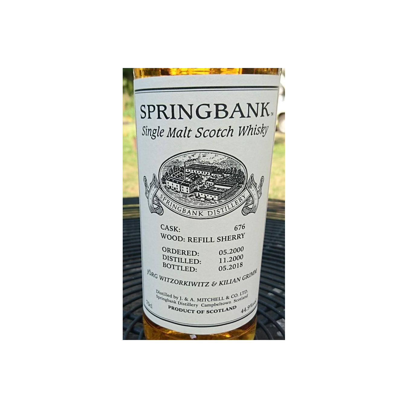 Springbank Private Bottling 2000 17 Years Single Malt Whisky 2