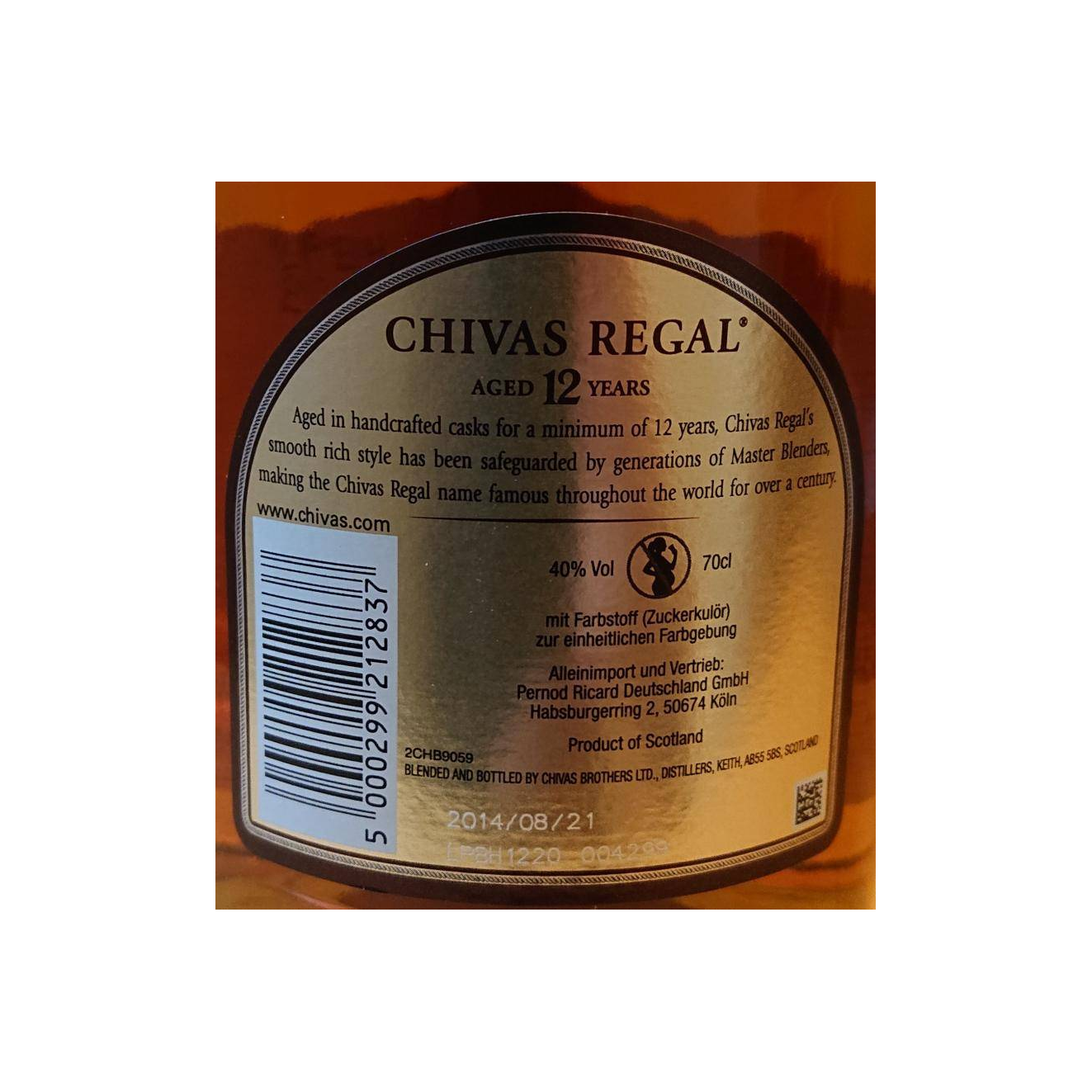 Chivas Regal Limited Edition 12 Years Blended Whisky
