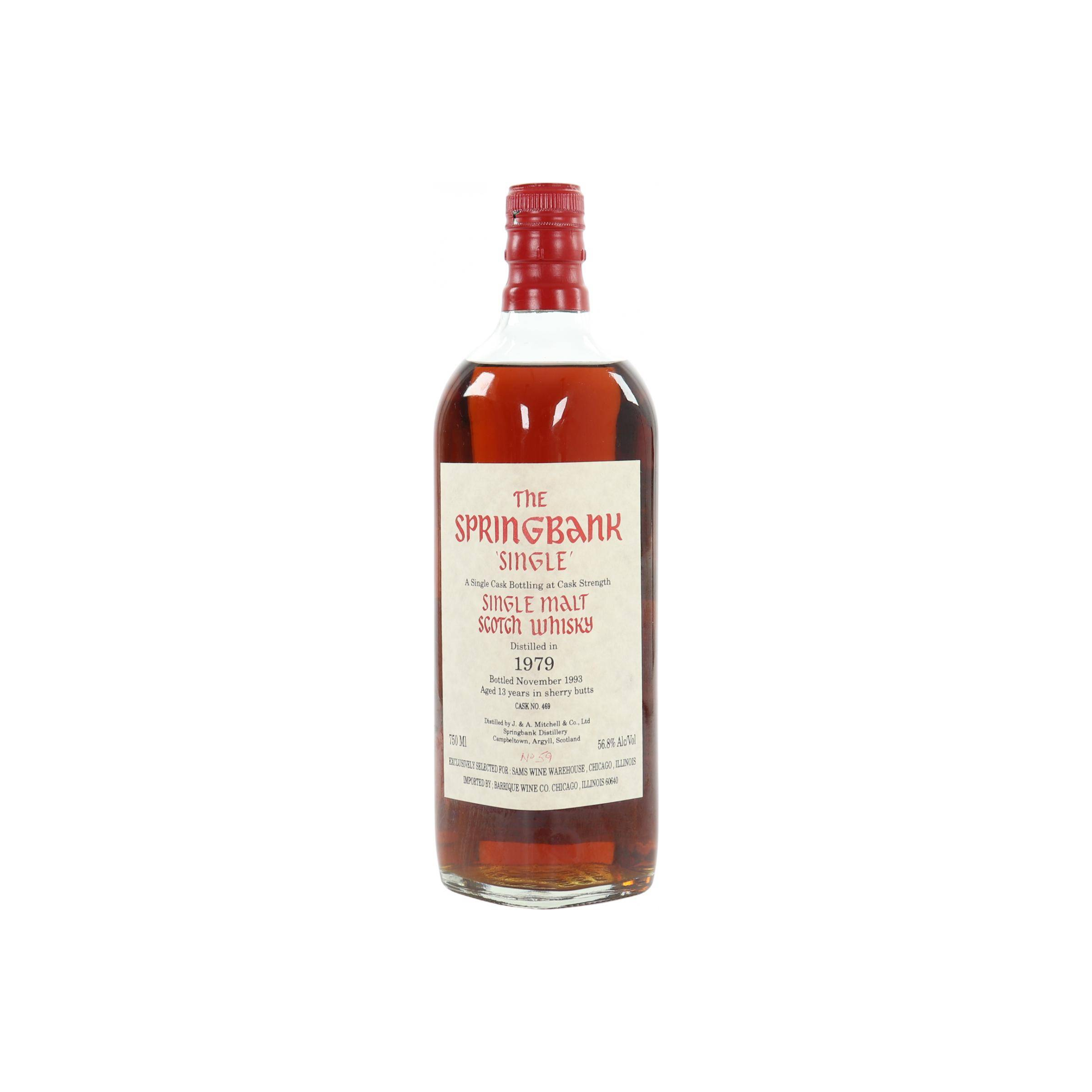 Springbank Private Bottling 1979 13 Years Single Malt Whisky