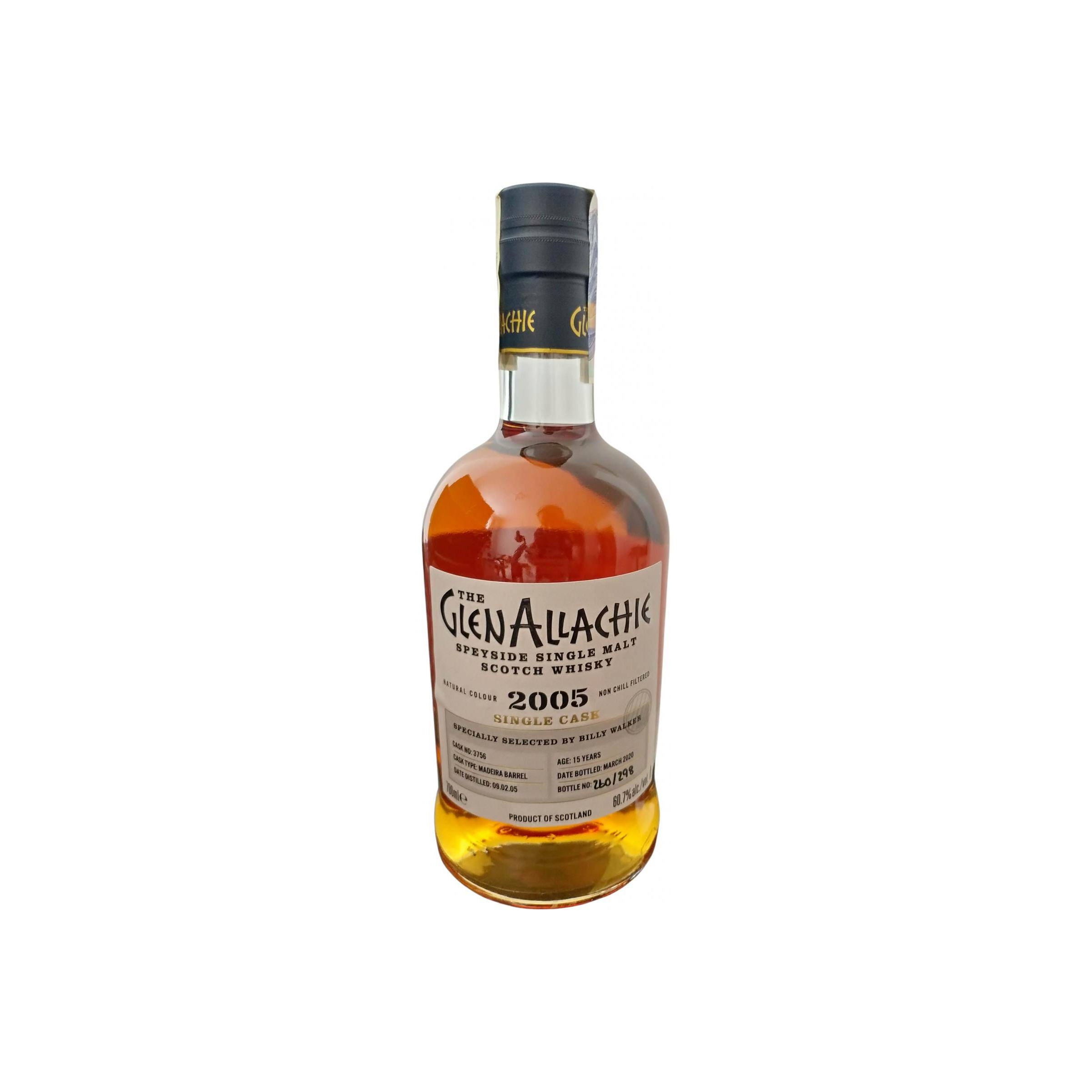 The GlenAllachie Single Cask 2005 15 Years Single Malt Whisky