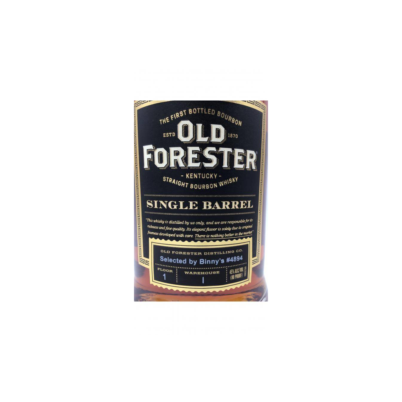Old Forester Single Barrel 3