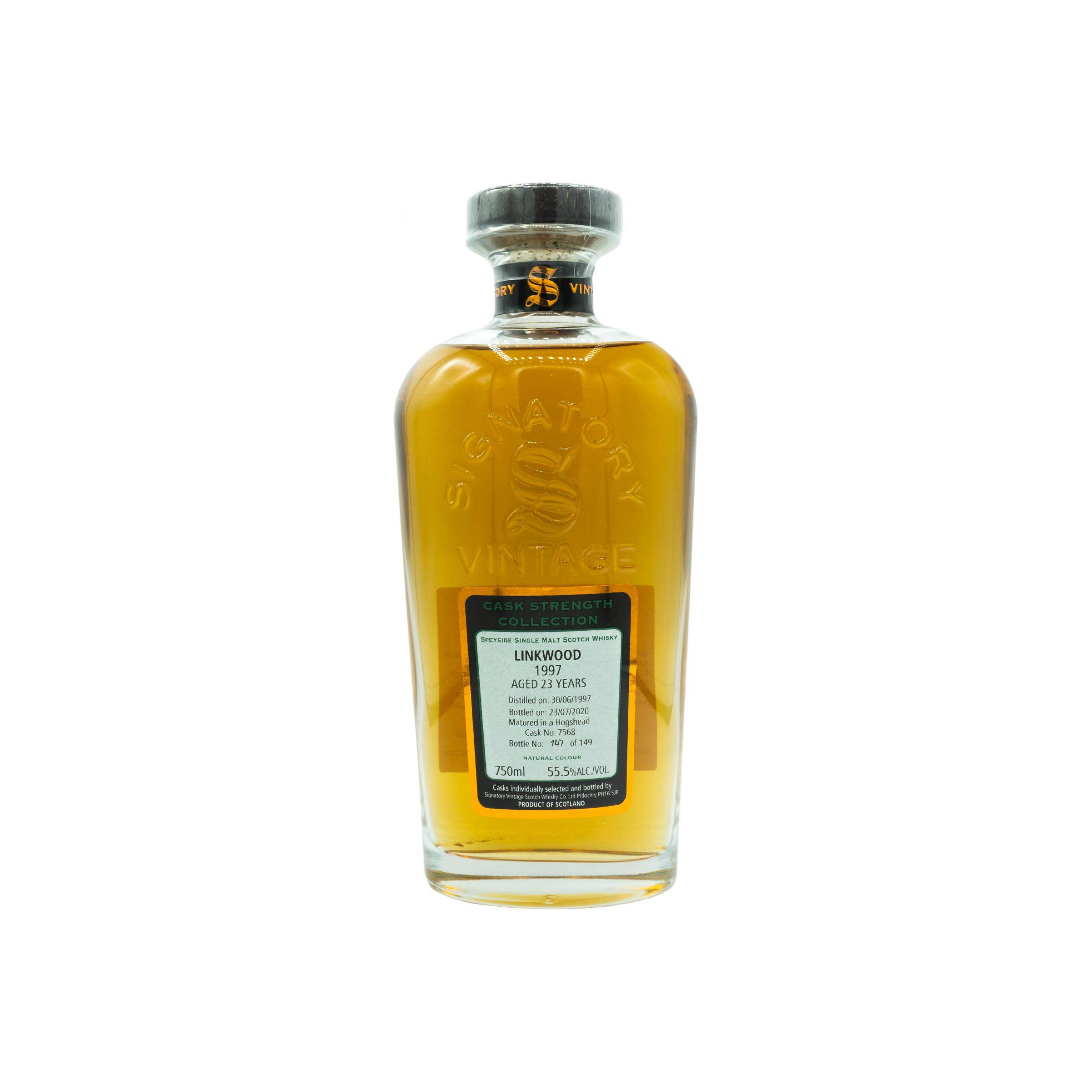 Linkwood Cask Strength Collection 1997 23 Years Single Malt Whisky