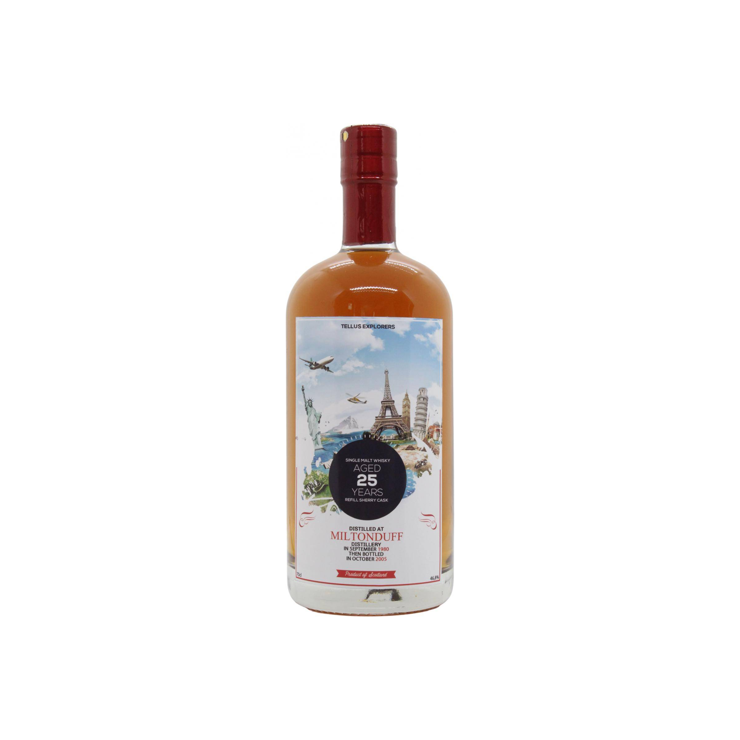 Miltonduff 1980 25 Years Single Malt Whisky
