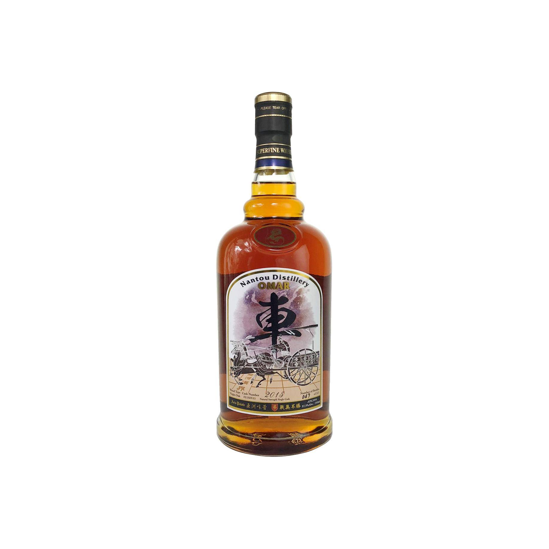 Omar 2015 4 Years Single Malt Whisky